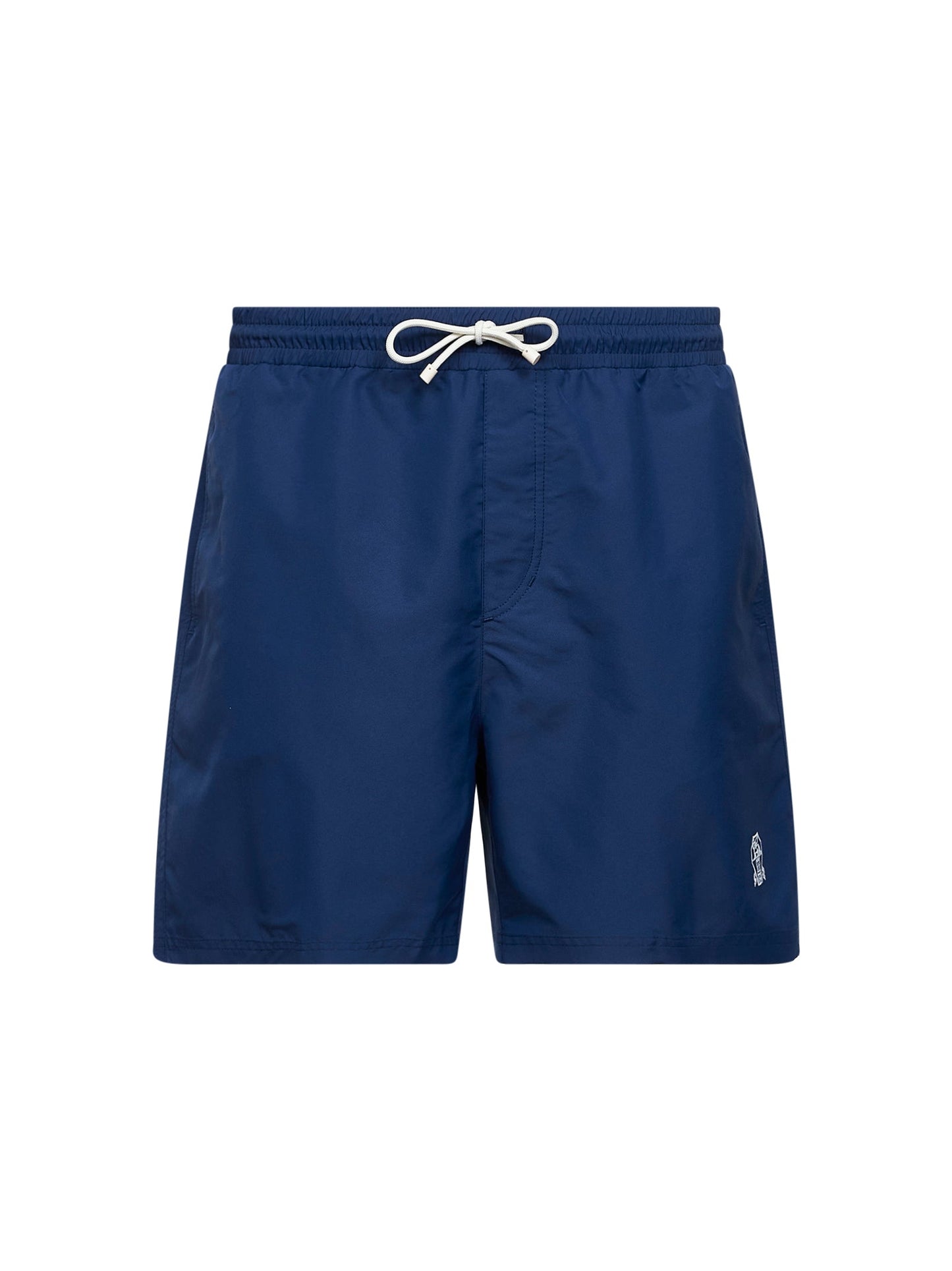 Brunello Cucinelli Men Avio Blue Nylon Swim Shorts BRUNELLO CUCINELLI