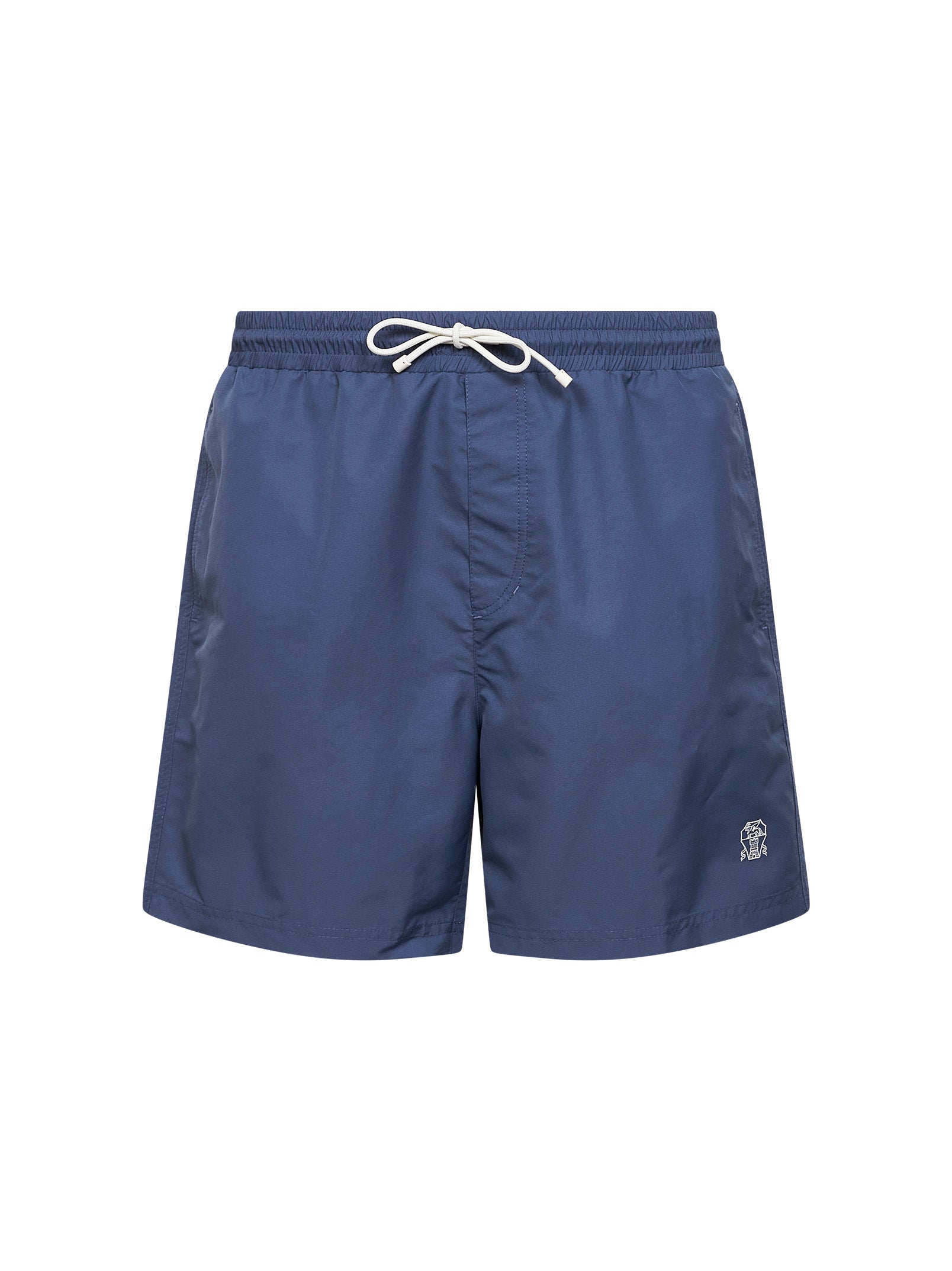 Brunello Cucinelli Men Denim Nylon Swim Shorts BRUNELLO CUCINELLI