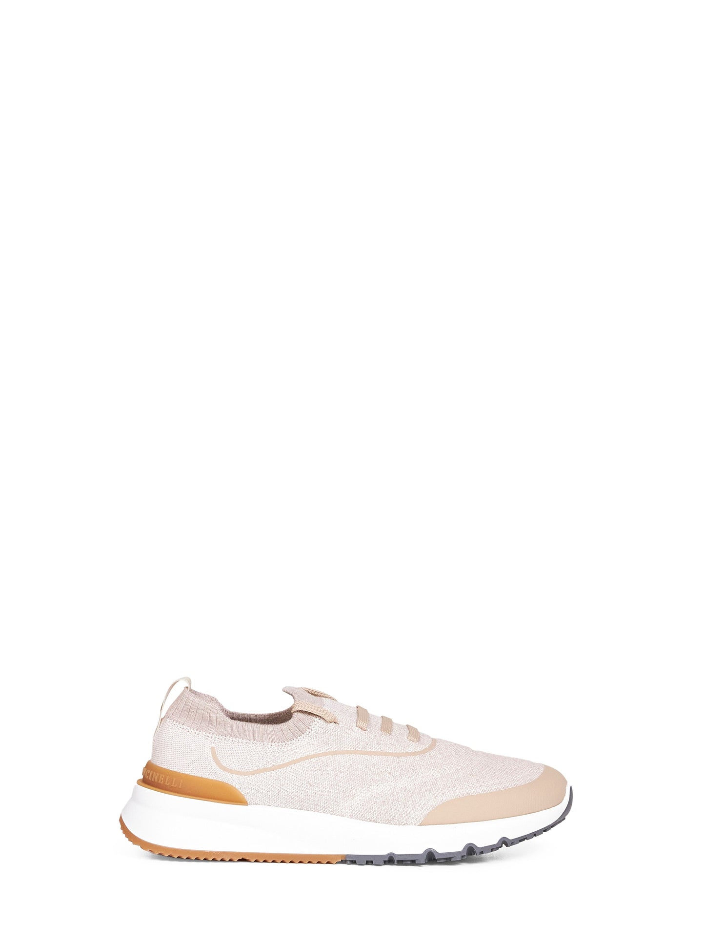 Brunello Cucinelli Men Multicolor Techno Cotton Knit Runners BRUNELLO CUCINELLI