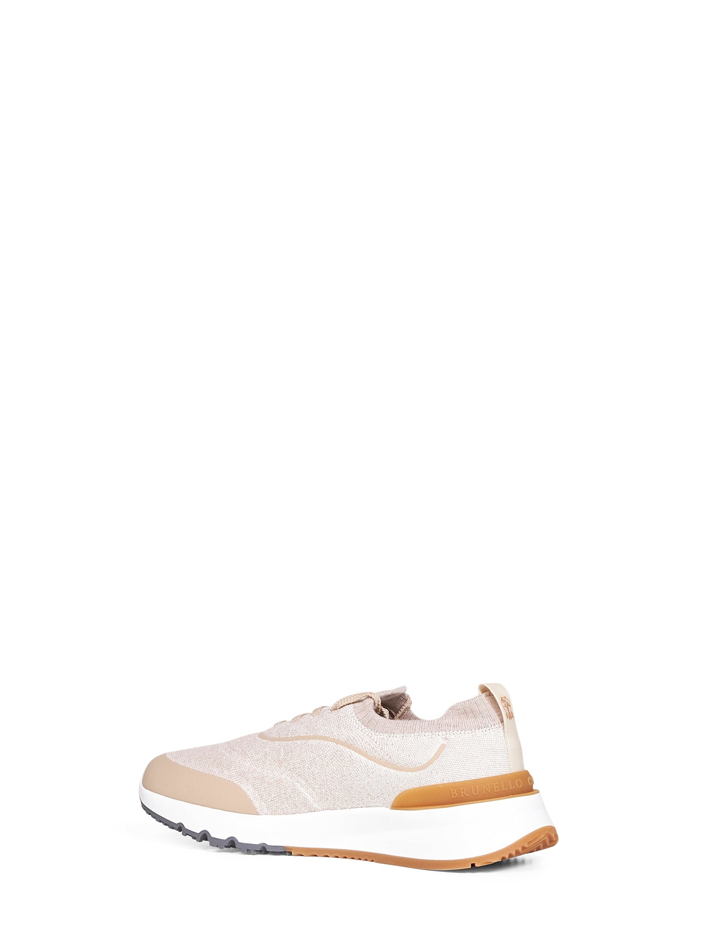 Brunello Cucinelli Men Multicolor Techno Cotton Knit Runners BRUNELLO CUCINELLI