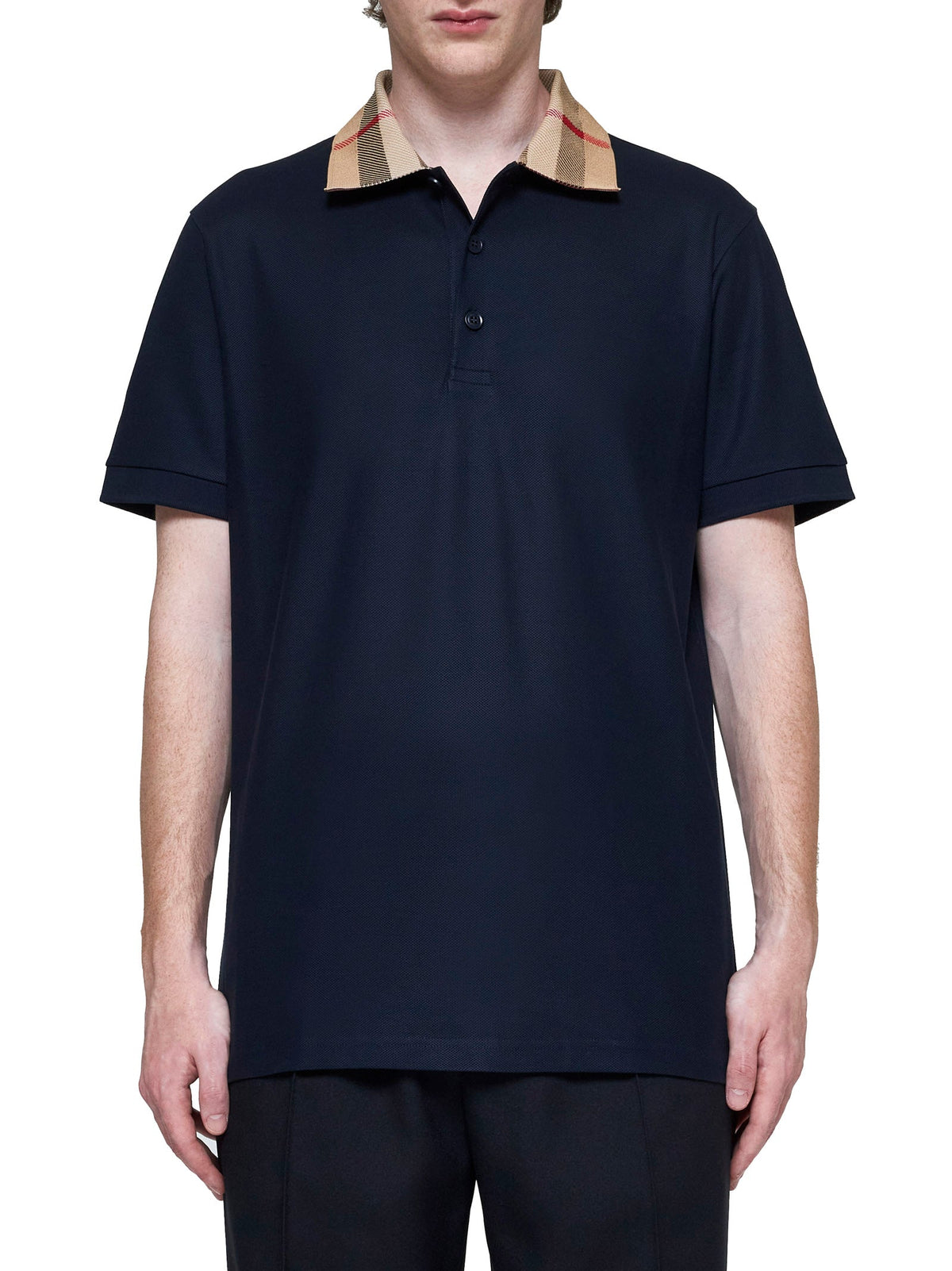 Burberry Men Polo In Cotone "Burberry" BURBERRY