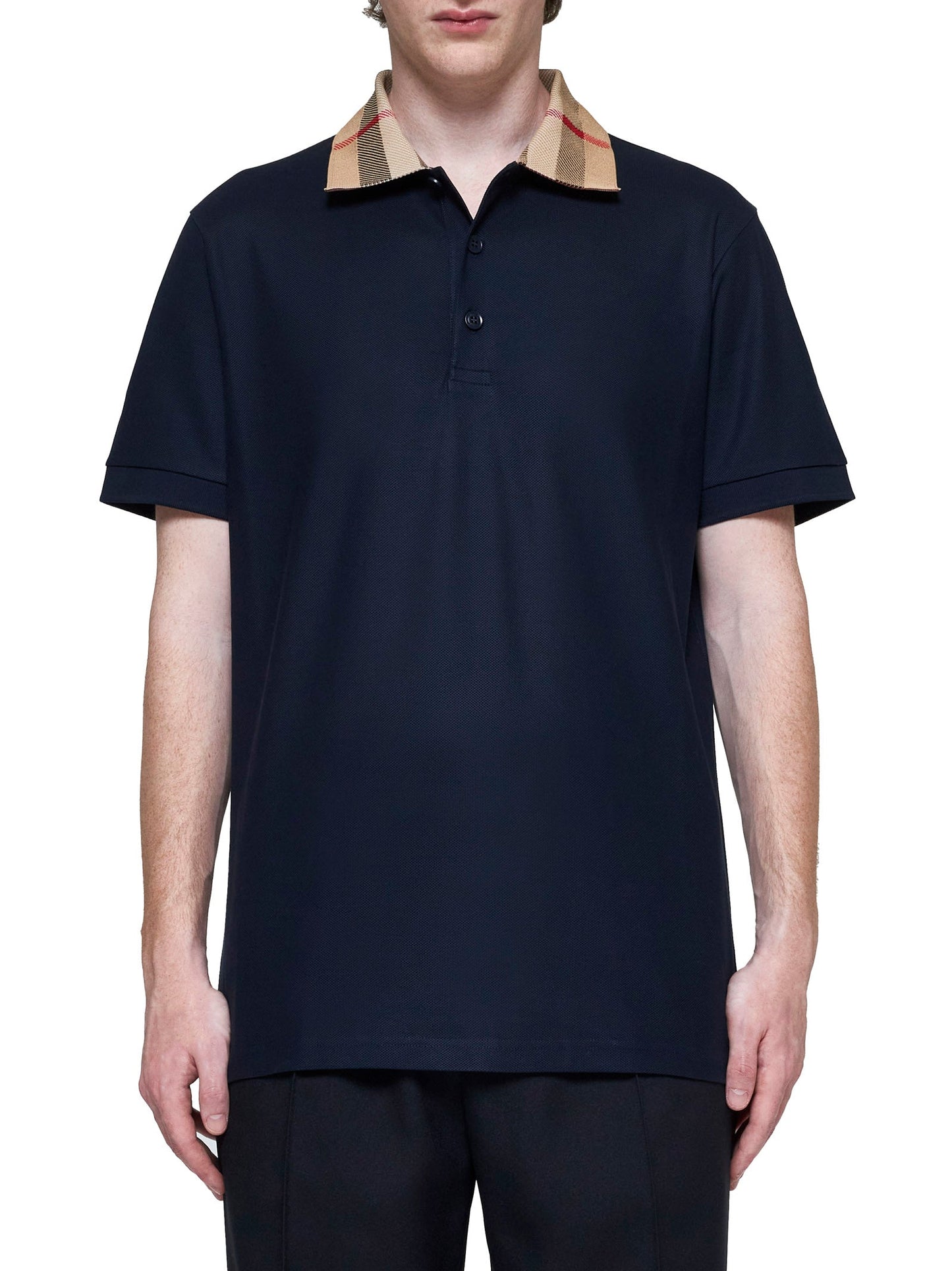 Burberry Men Polo In Cotone "Burberry" BURBERRY