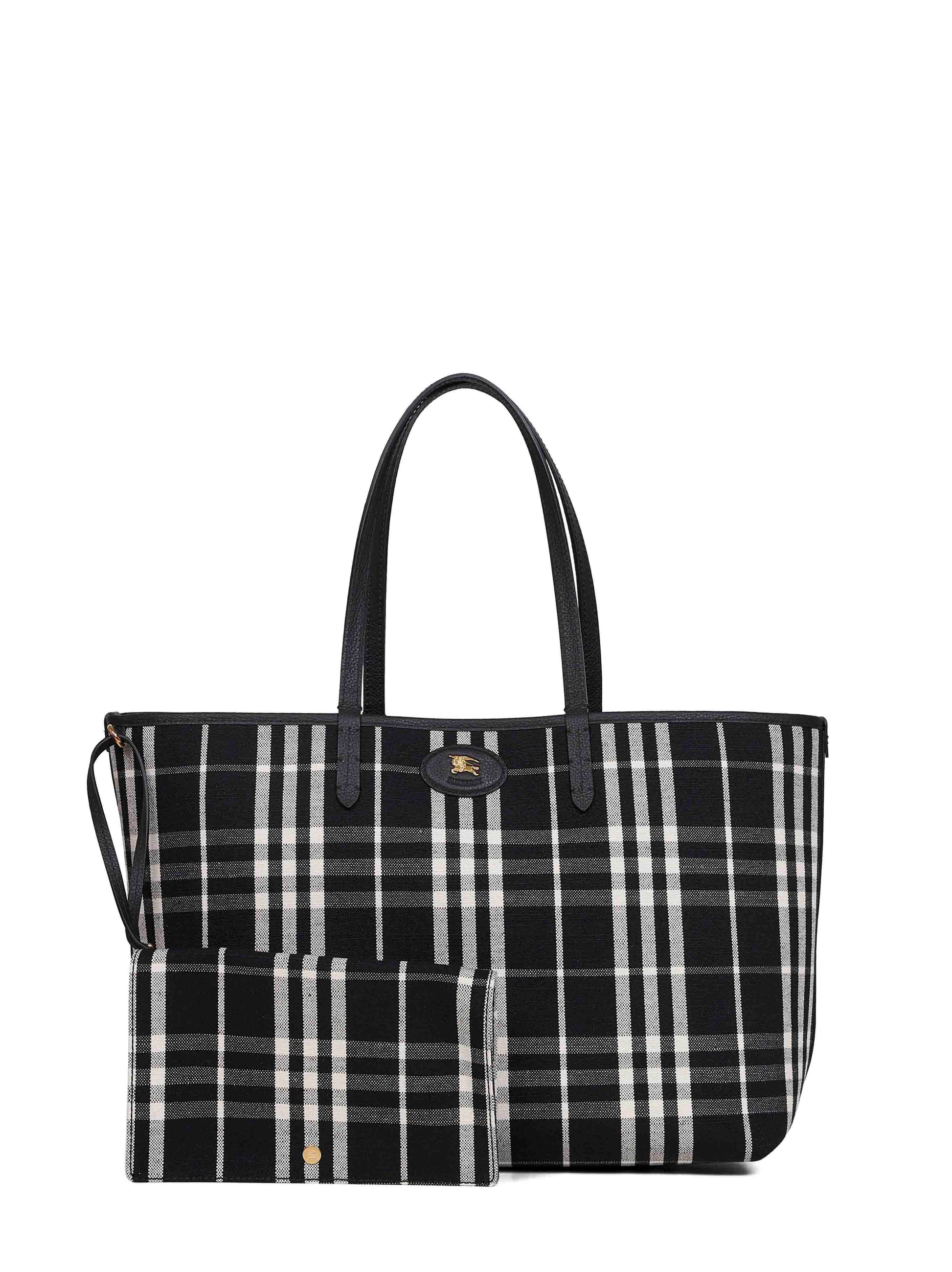 Burberry Women Bloomsbury Medium Reversible Tote Bag BURBERRY