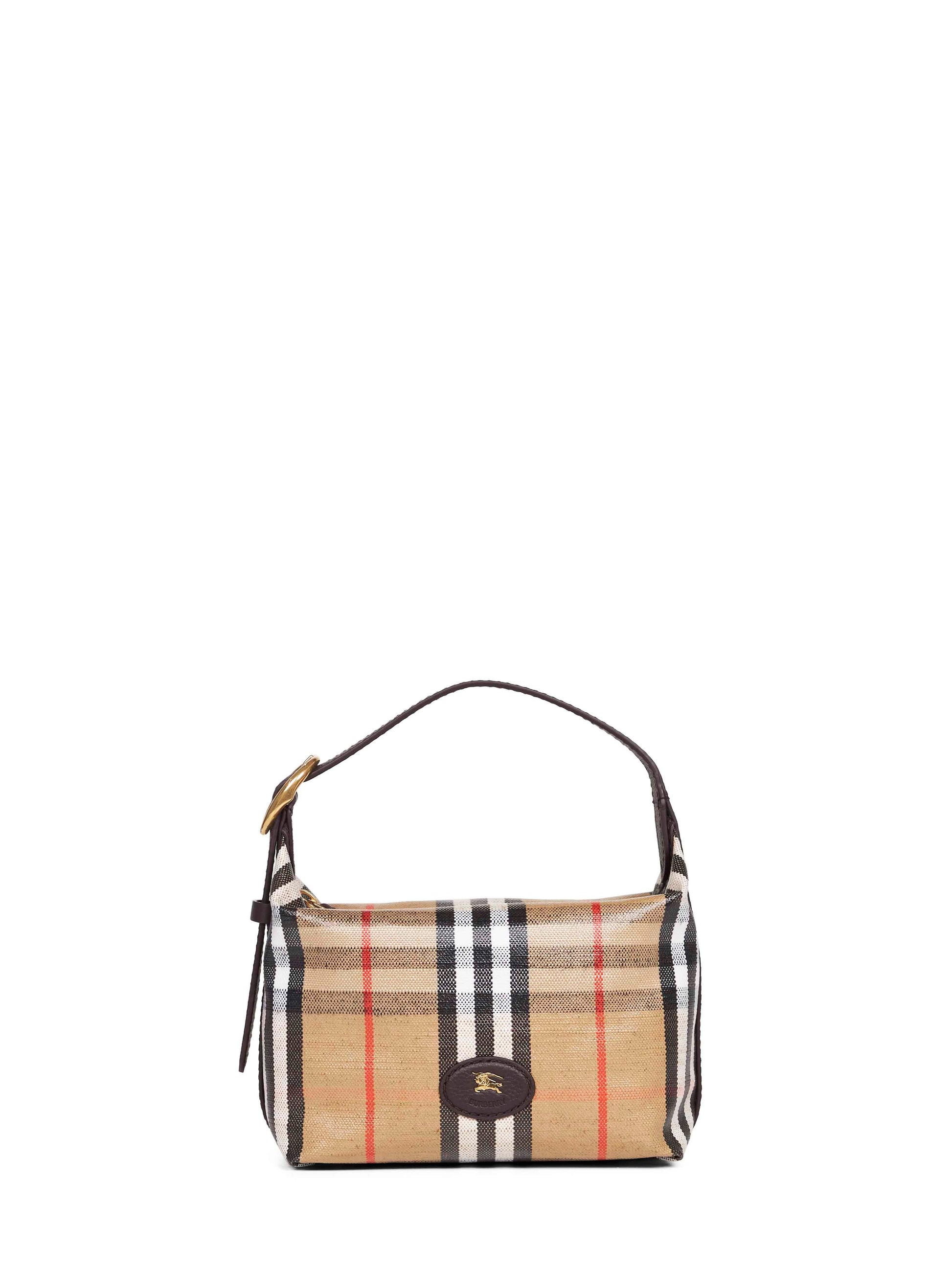 Burberry Women Sand Beige Highlands Mini Shoulder Bag BURBERRY