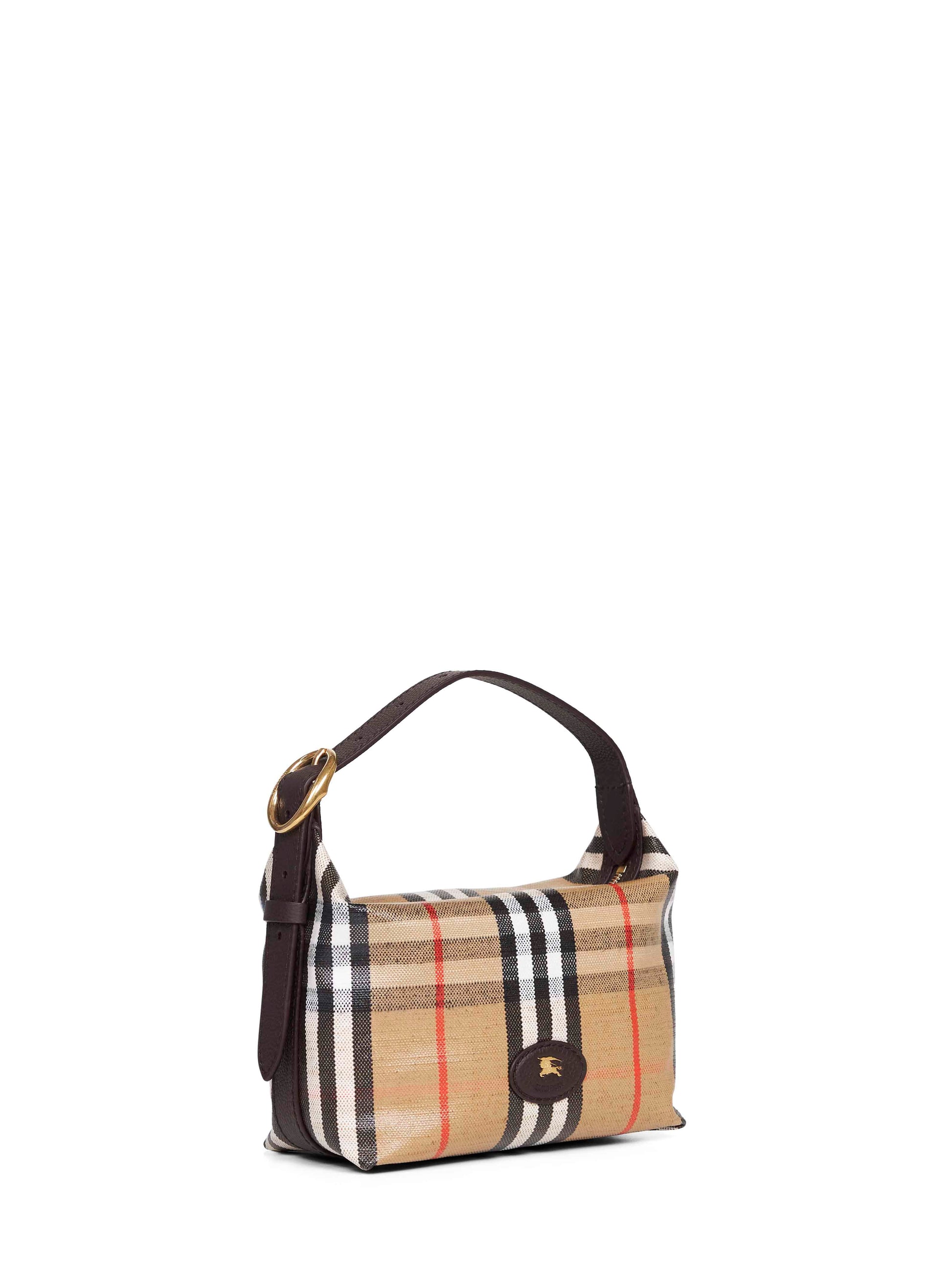 Burberry Women Sand Beige Highlands Mini Shoulder Bag BURBERRY