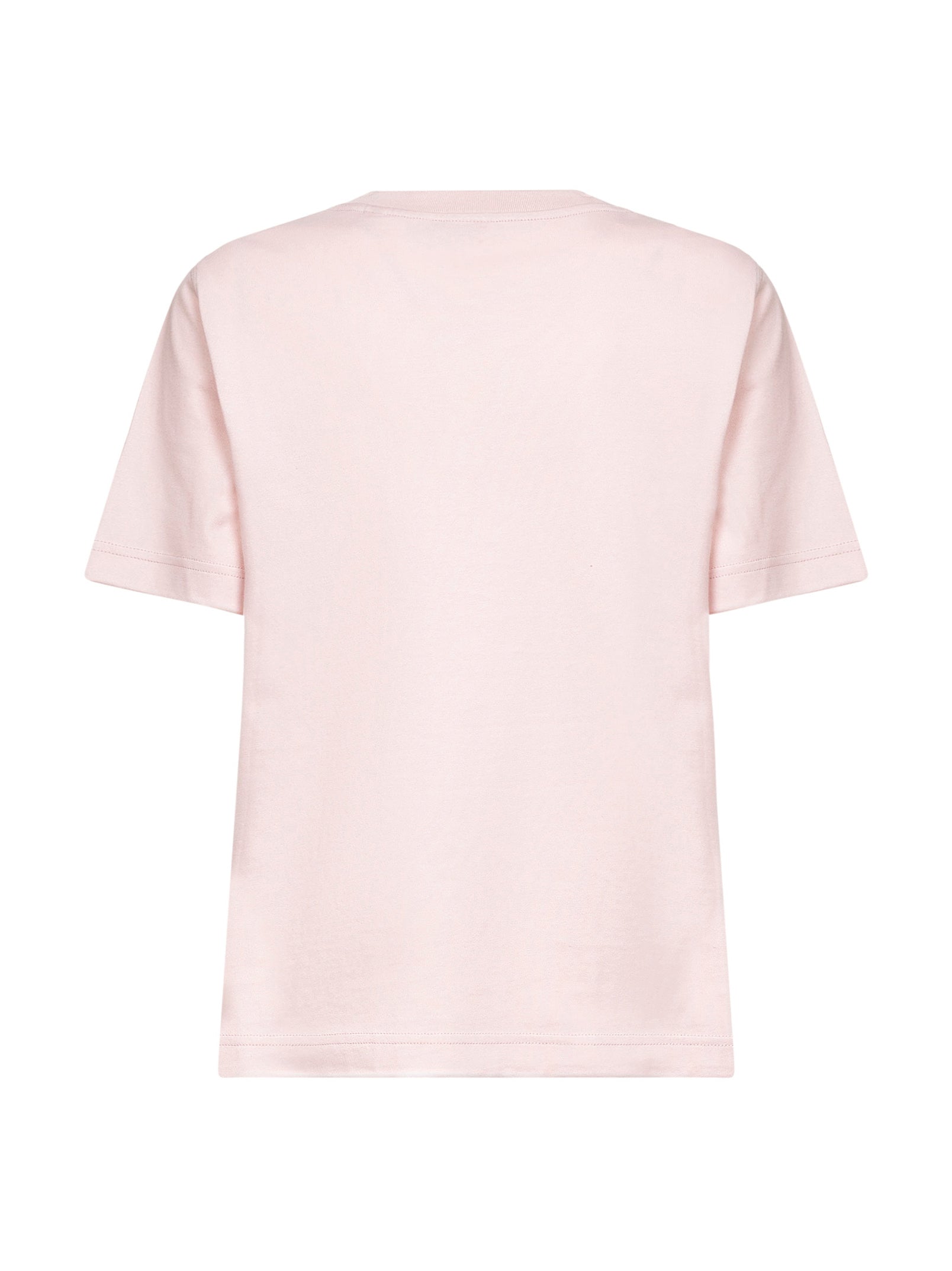 Burberry Women Pink Cotton Ekd Sketch T-Shirt BURBERRY