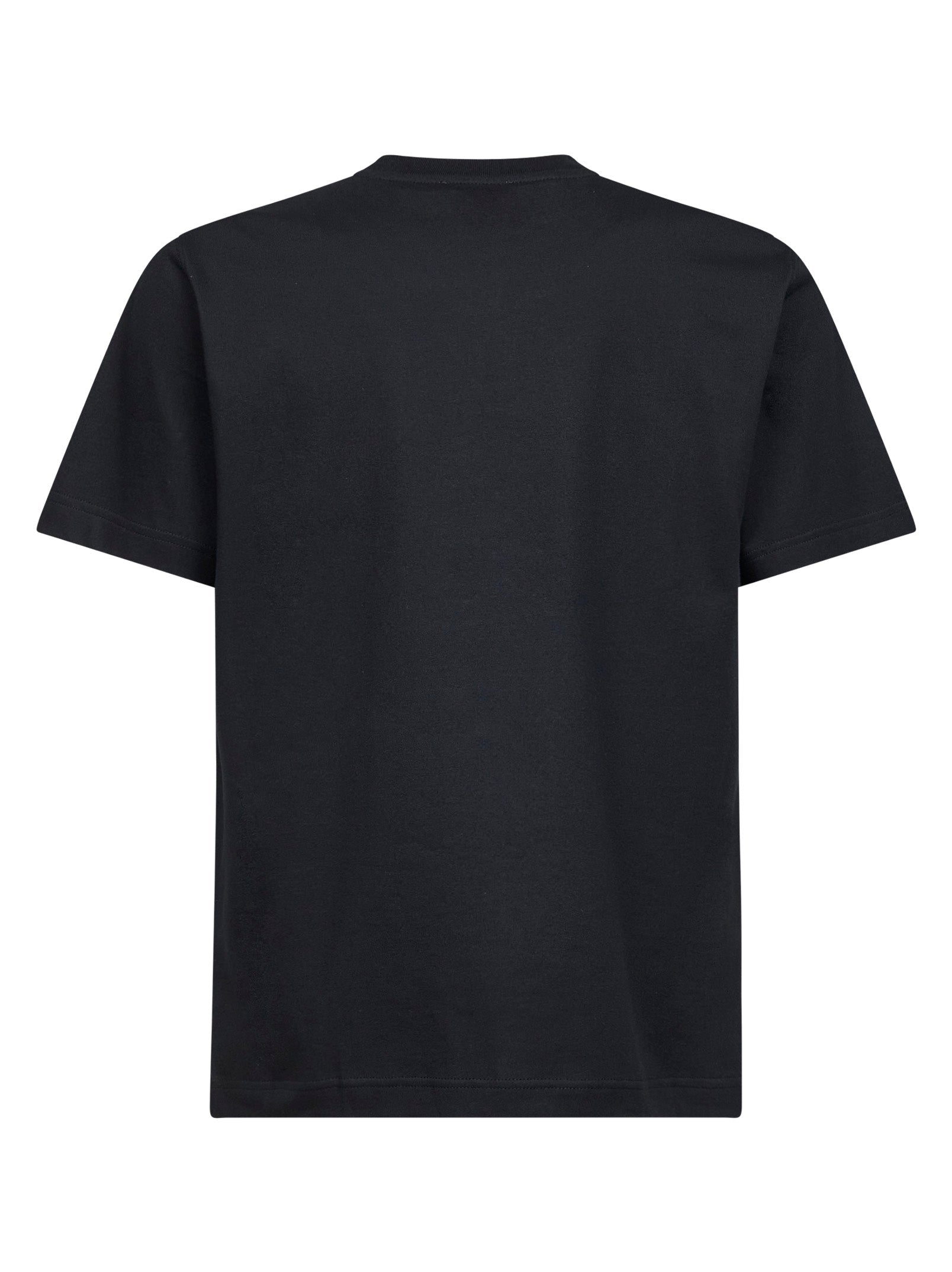 Burberry Men Black Cotton Logo T-Shirt BURBERRY