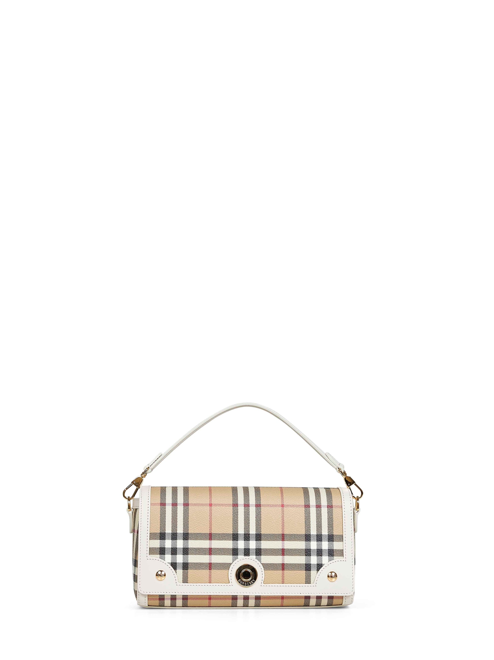 Burberry Women Vintage Check Note Top Handle Bag BURBERRY