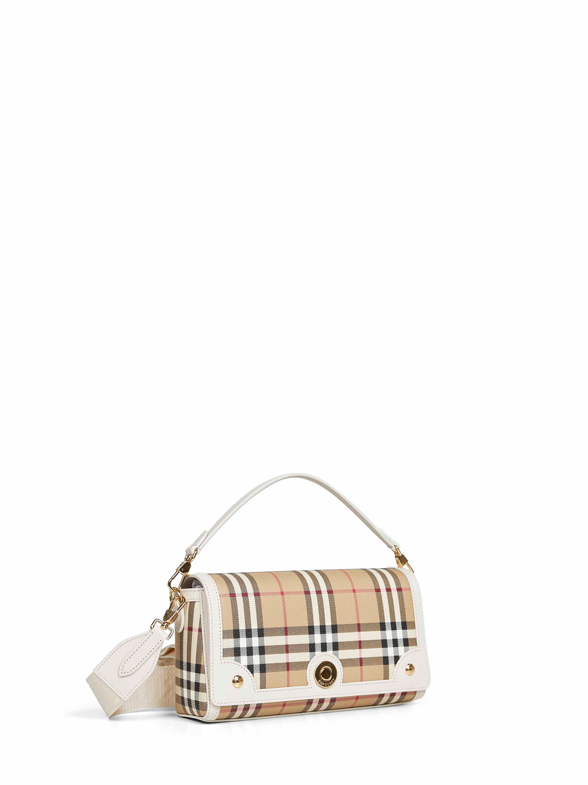 Burberry Women Vintage Check Note Top Handle Bag BURBERRY