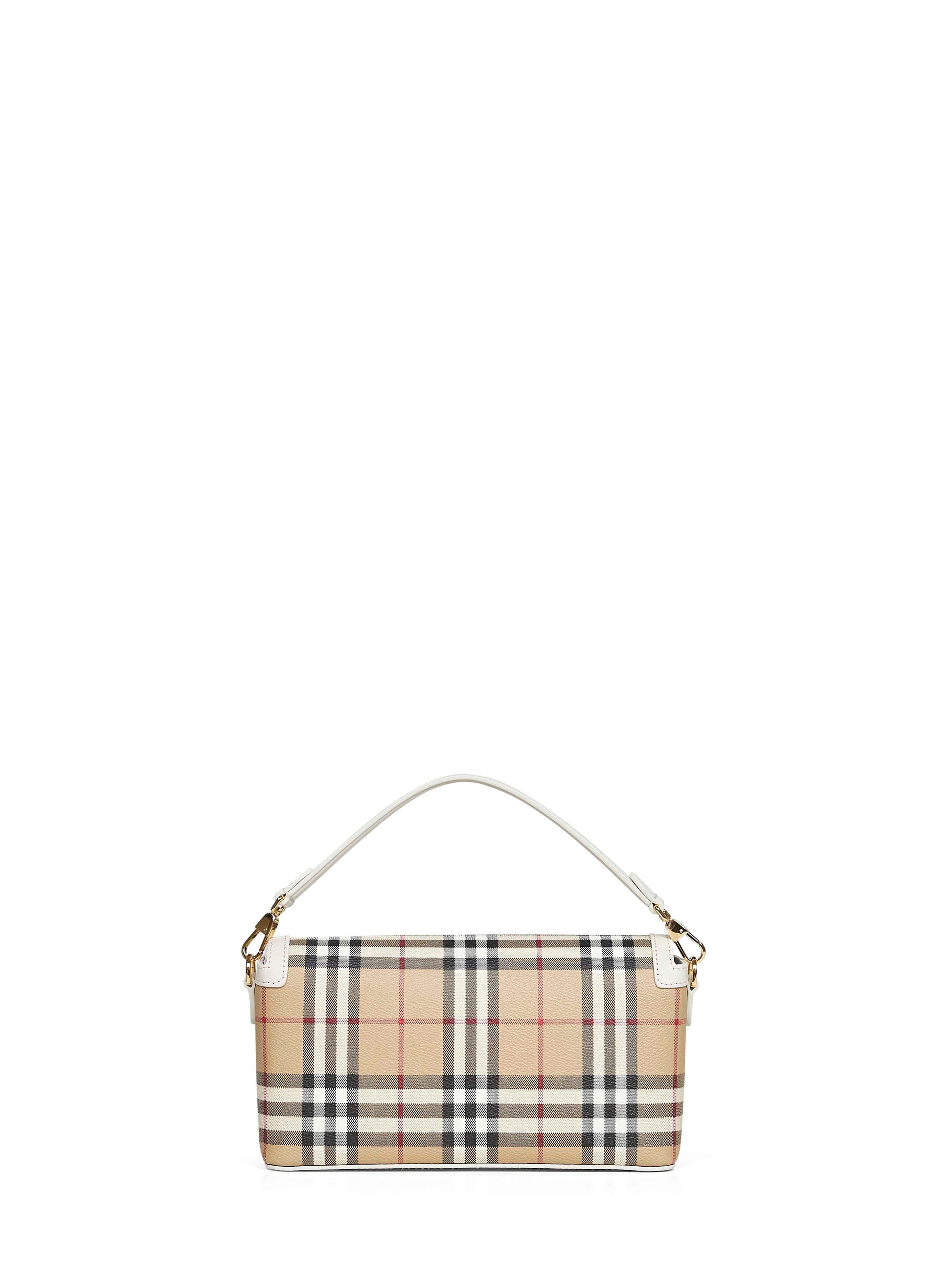 Burberry Women Vintage Check Note Top Handle Bag BURBERRY