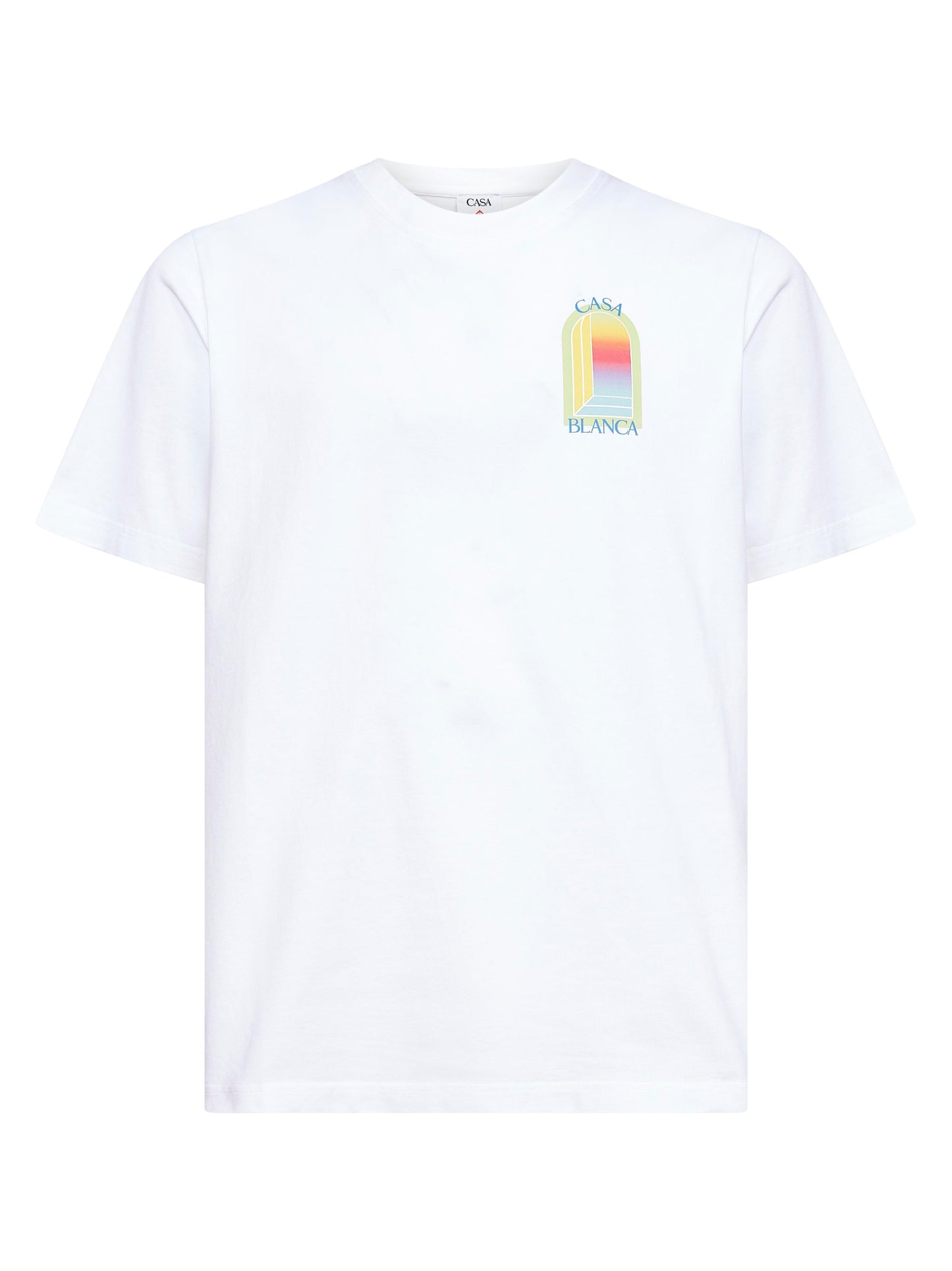 Casablanca Men White L'arche Organic Cotton T-Shirt CASABLANCA