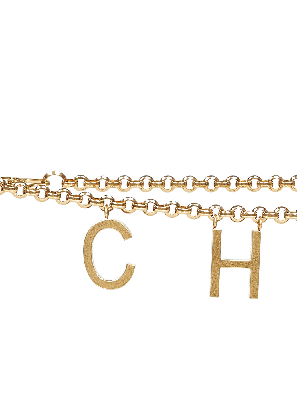 Chloé Women Gold Chloé Letters Jewelry Belt CHLOE