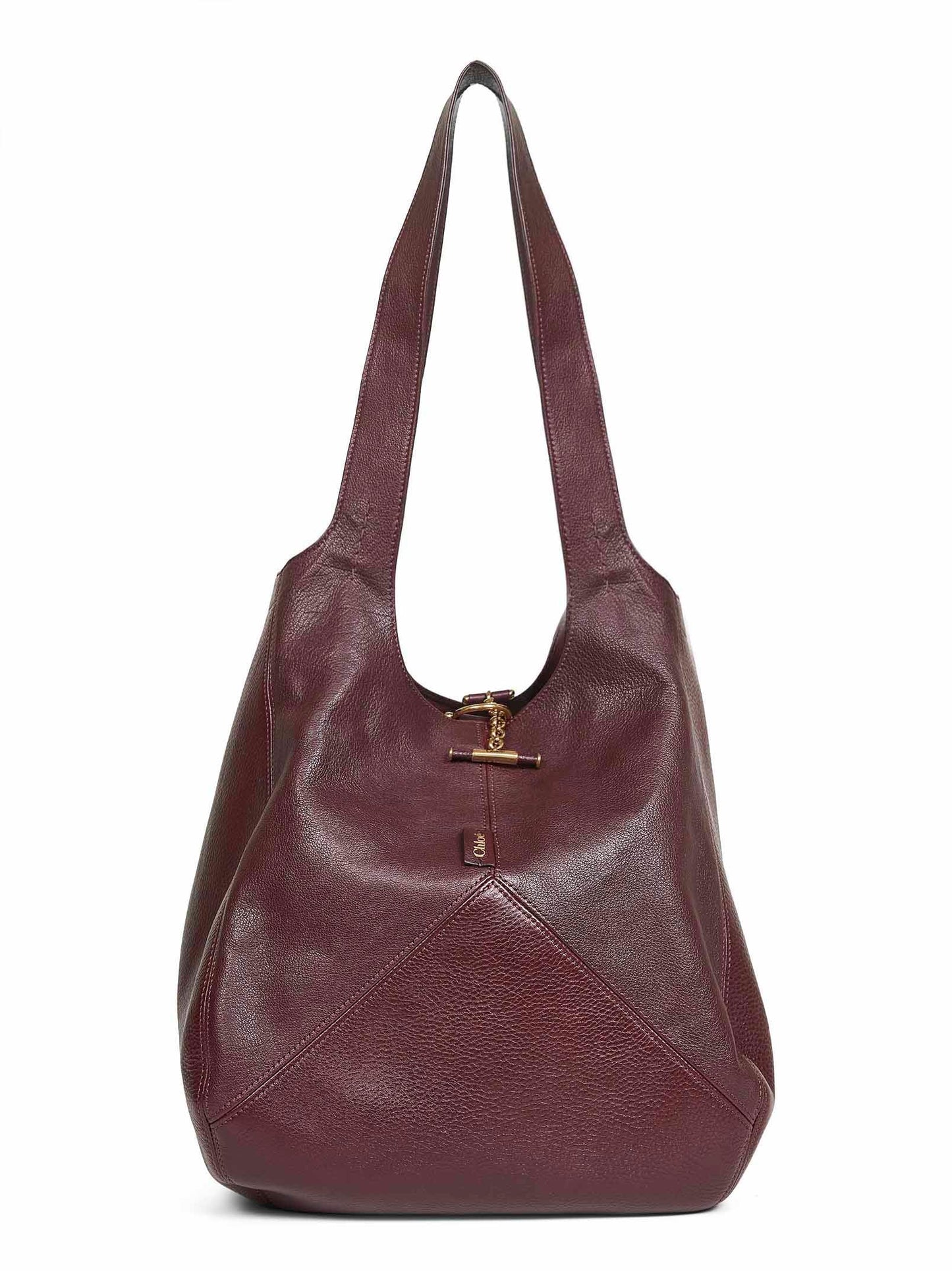 Chloé Women Burgundy Chloé Balloon Shoulder Bag CHLOE