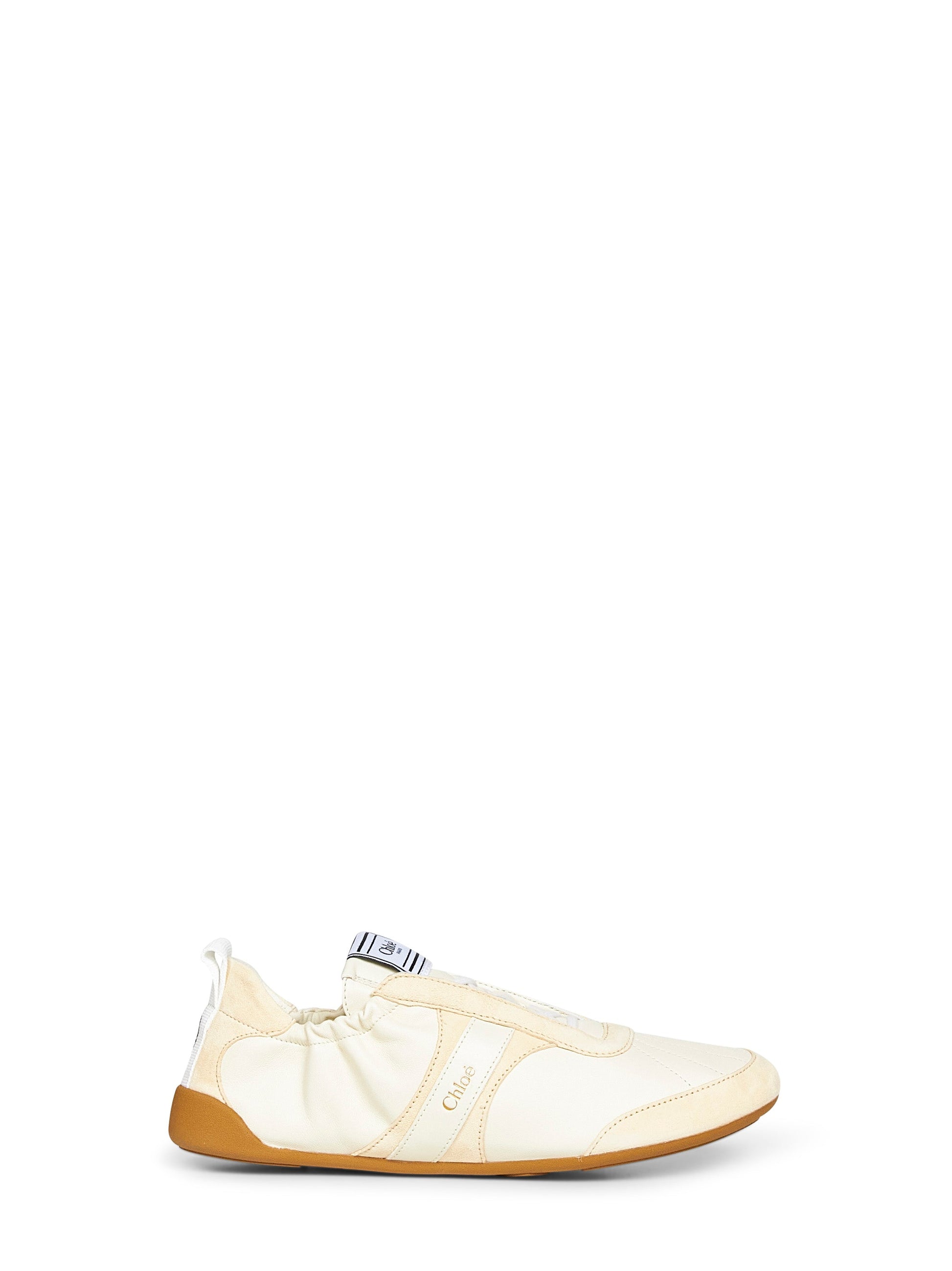 Chloé Women Buttercream Chloé Kick Sneakers CHLOE