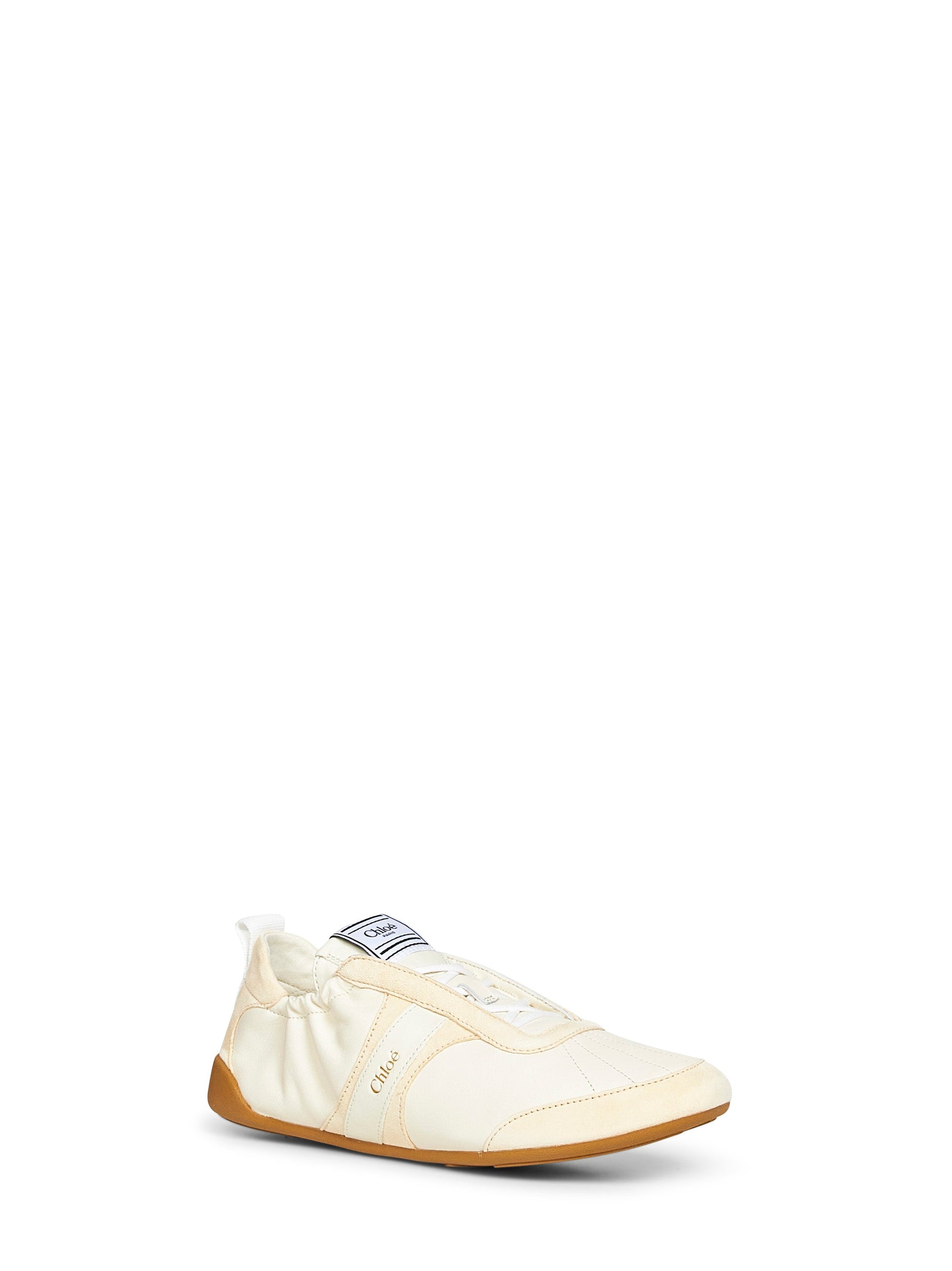 Chloé Women Buttercream Chloé Kick Sneakers CHLOE