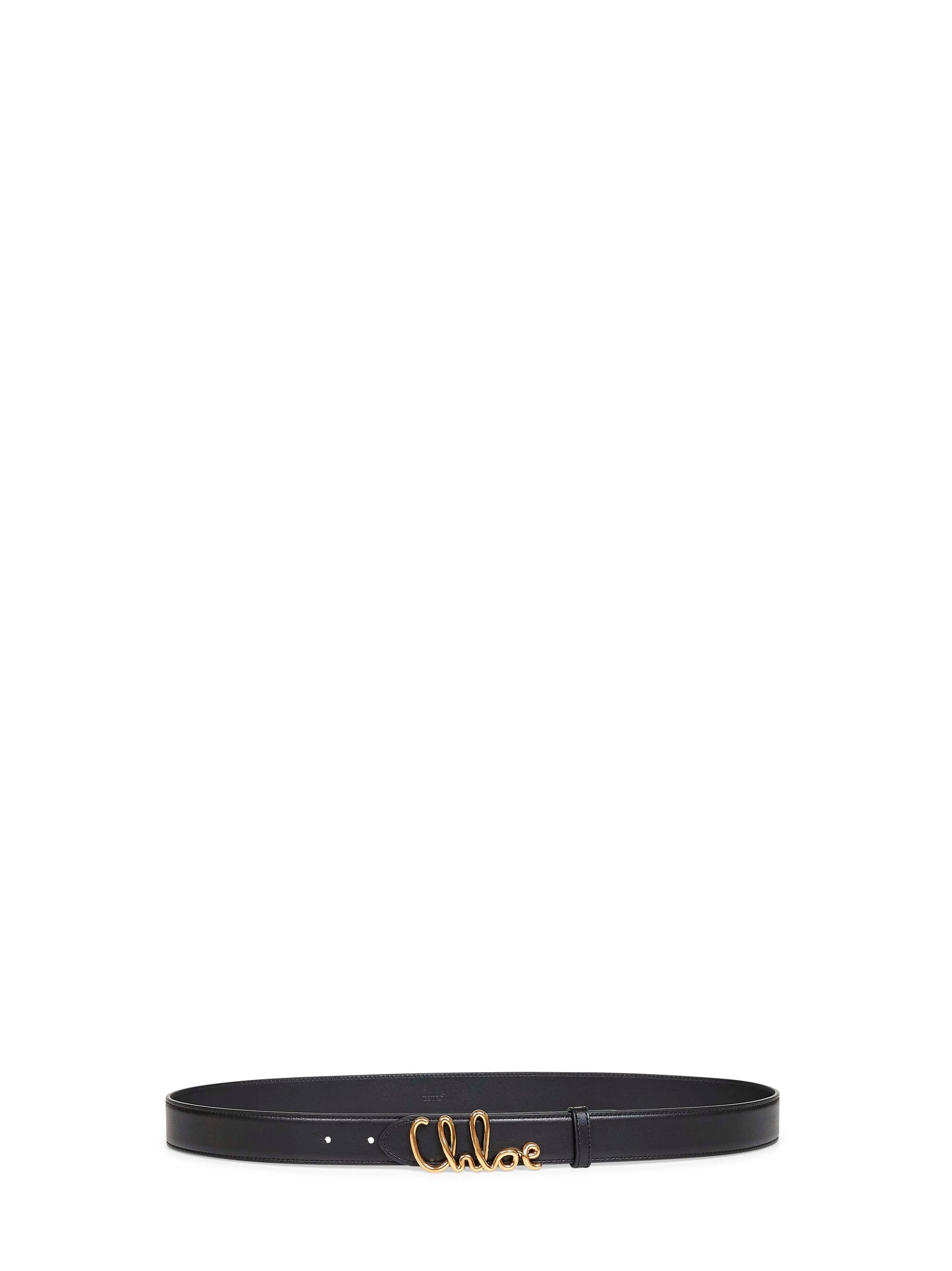 Chloé Women Black Chloé Iconic Leather Belt CHLOE