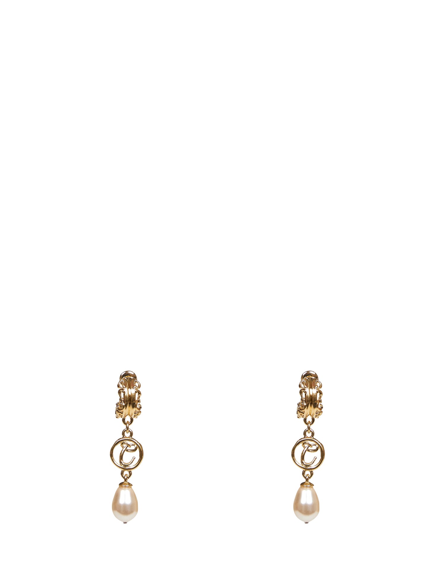 Chloé Women Gold Brass Chloé Classy Drop Earrings CHLOE