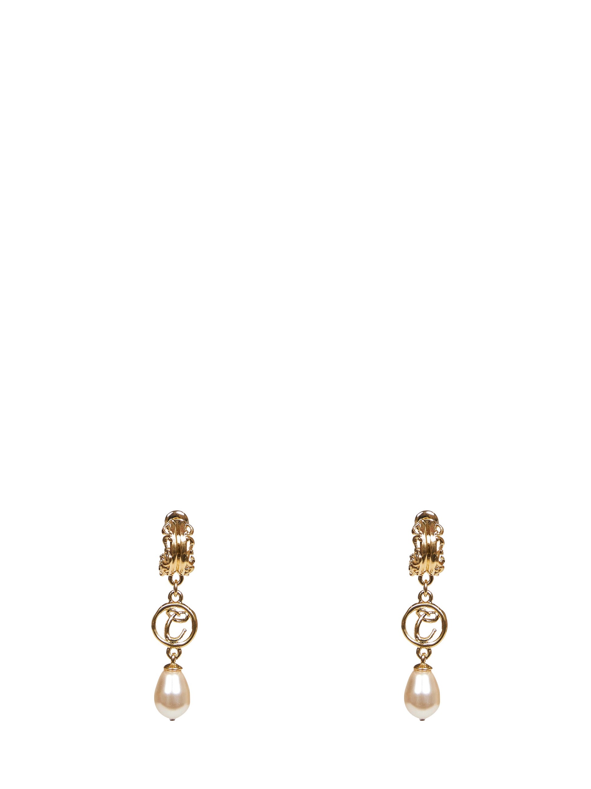 Chloé Women Gold Brass Chloé Classy Drop Earrings CHLOE