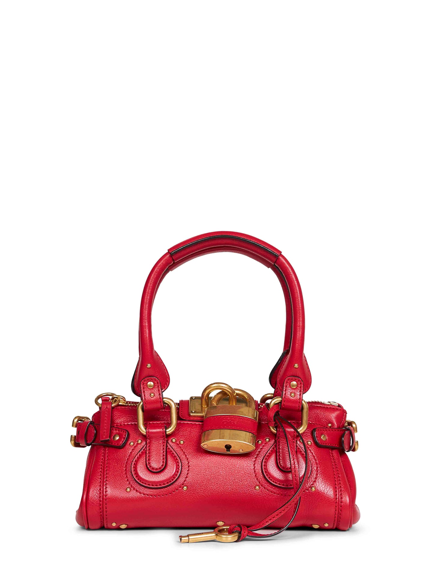Chloé Women Tulip Red Paddington Small Handbag CHLOE
