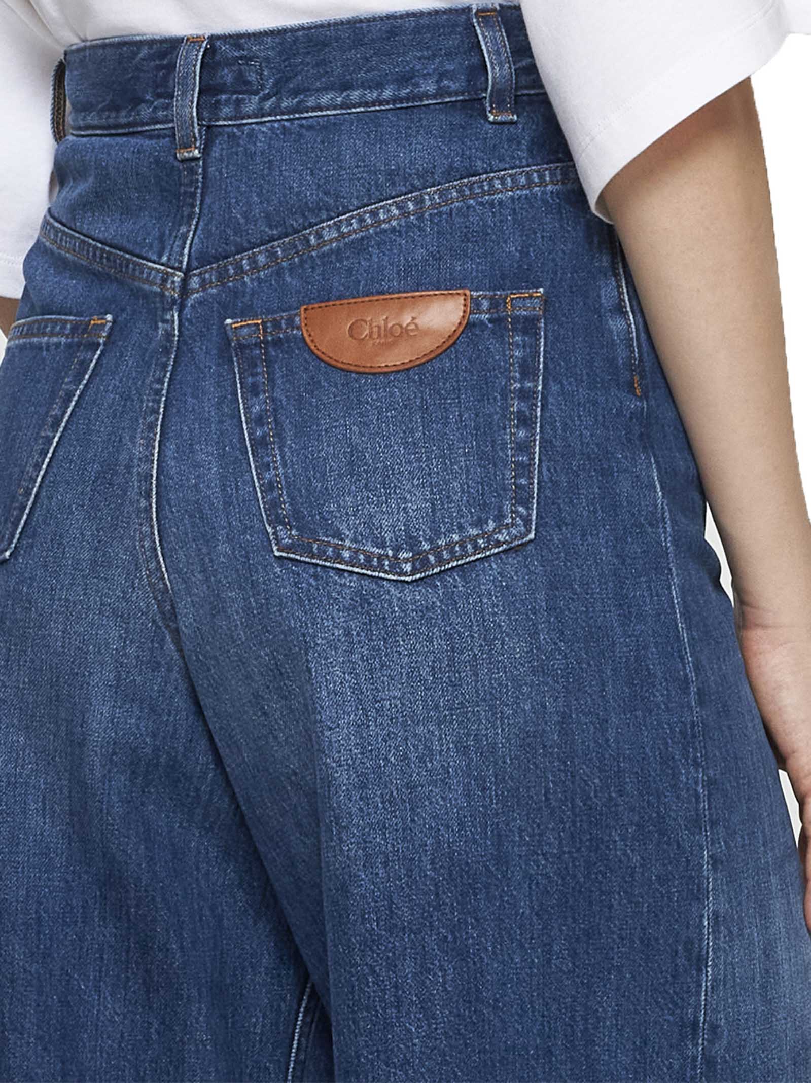 Chloé Women Wide-Leg Denim Jeans CHLOE