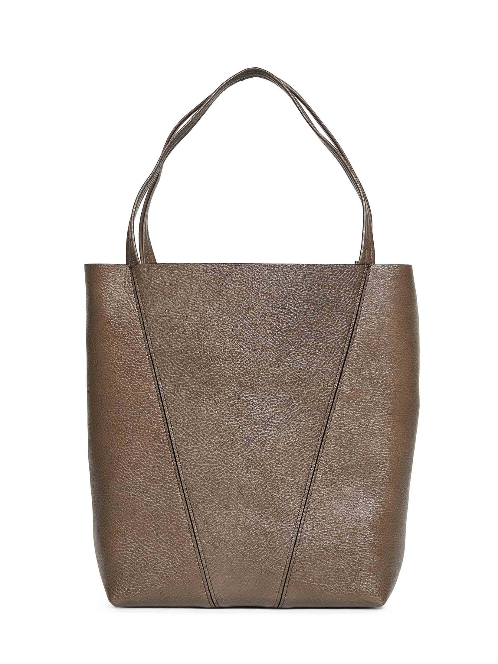 Chloé Women Flannel Grey Chloé Spin Tote Bag CHLOE