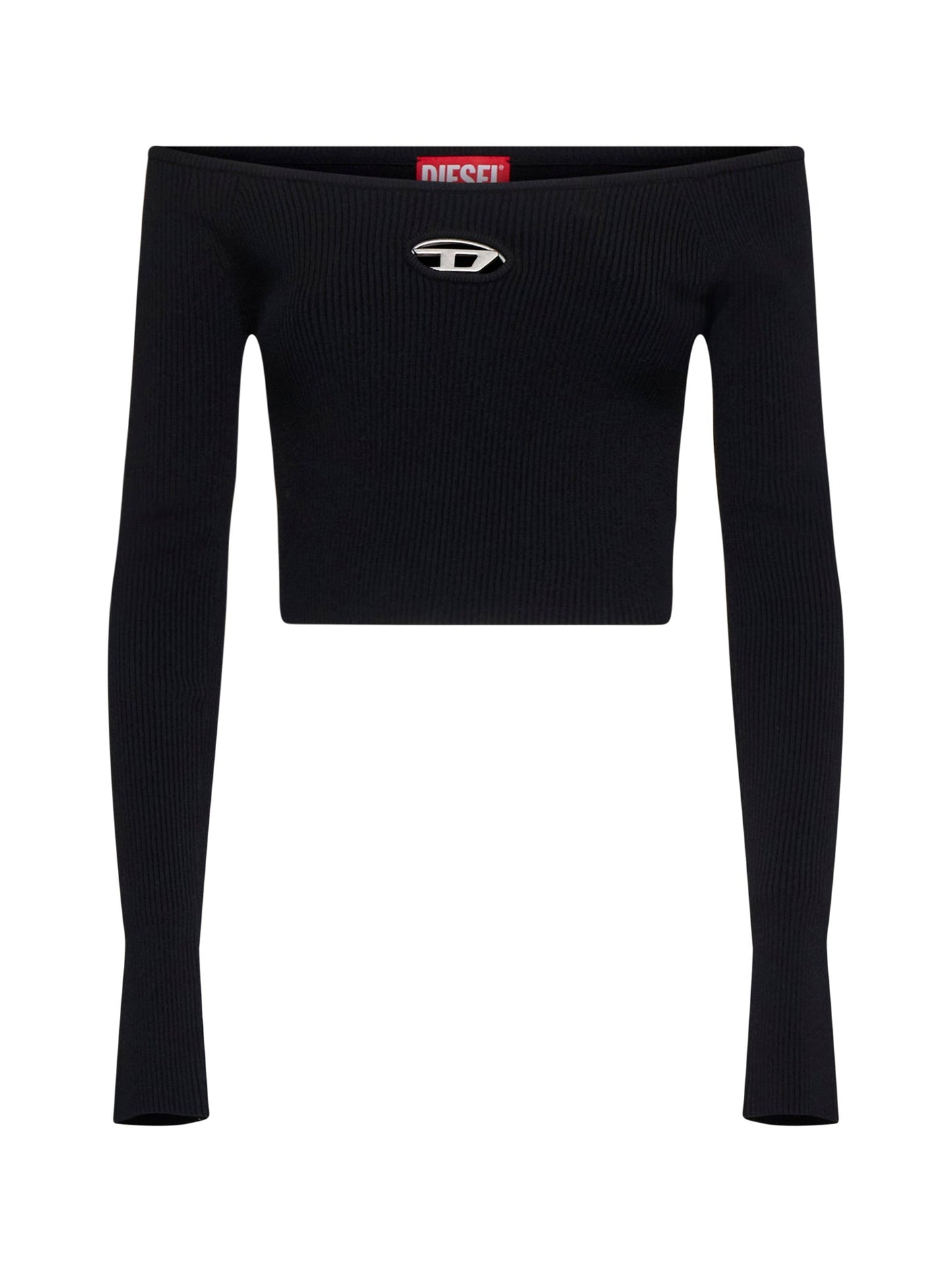 Diesel Women Black M-Vera-Ls Top DIESEL