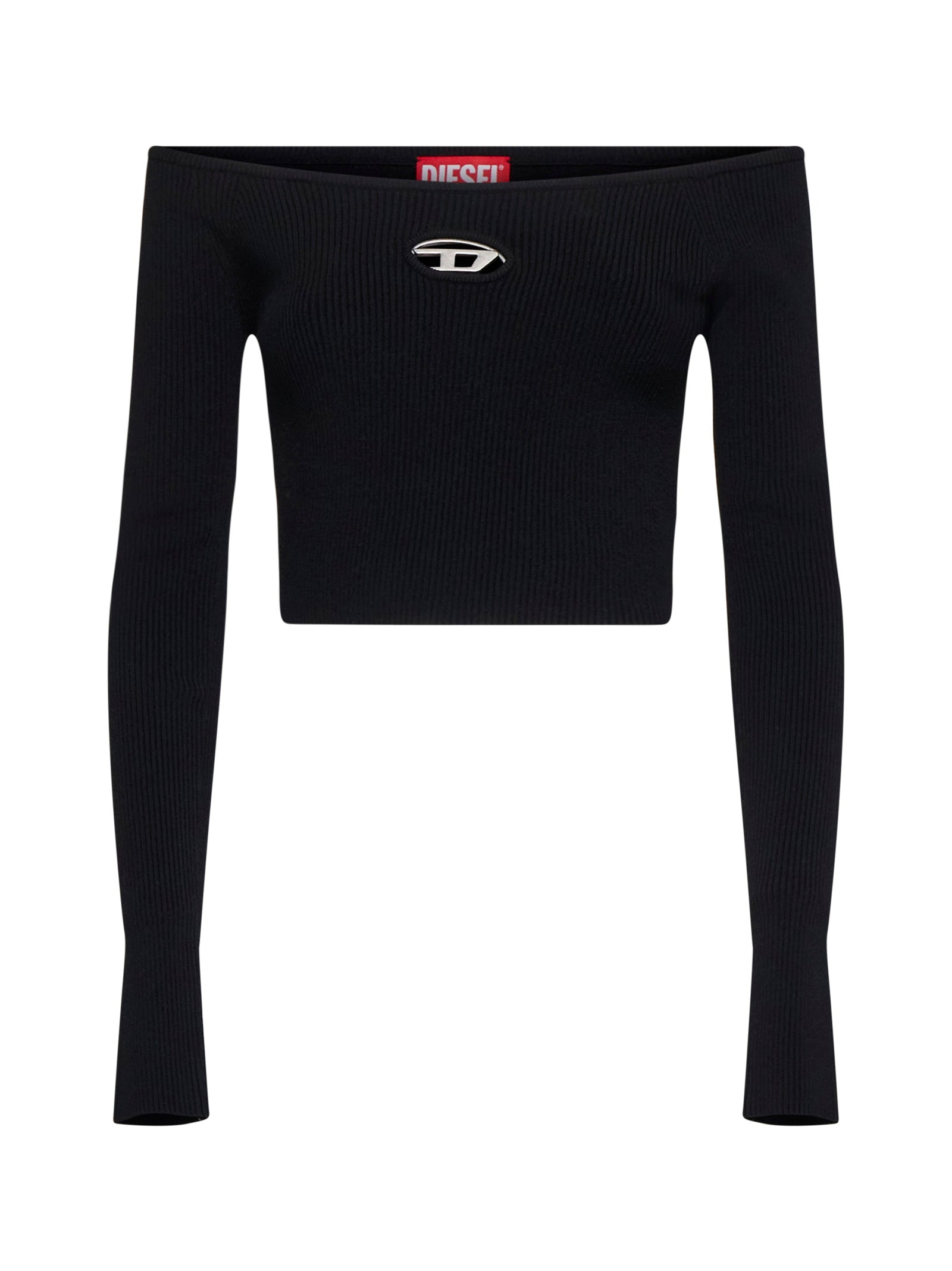 Diesel Women Black M-Vera-Ls Top DIESEL