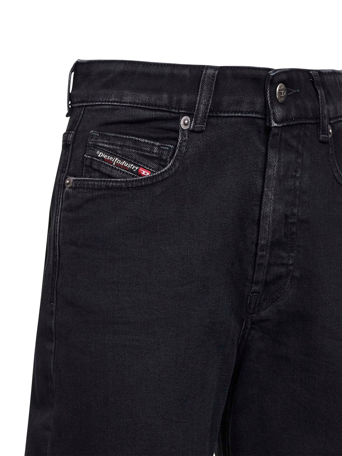 Diesel Women Black Regular Jeans 1971 D-Sent 09N89 Jeans DIESEL