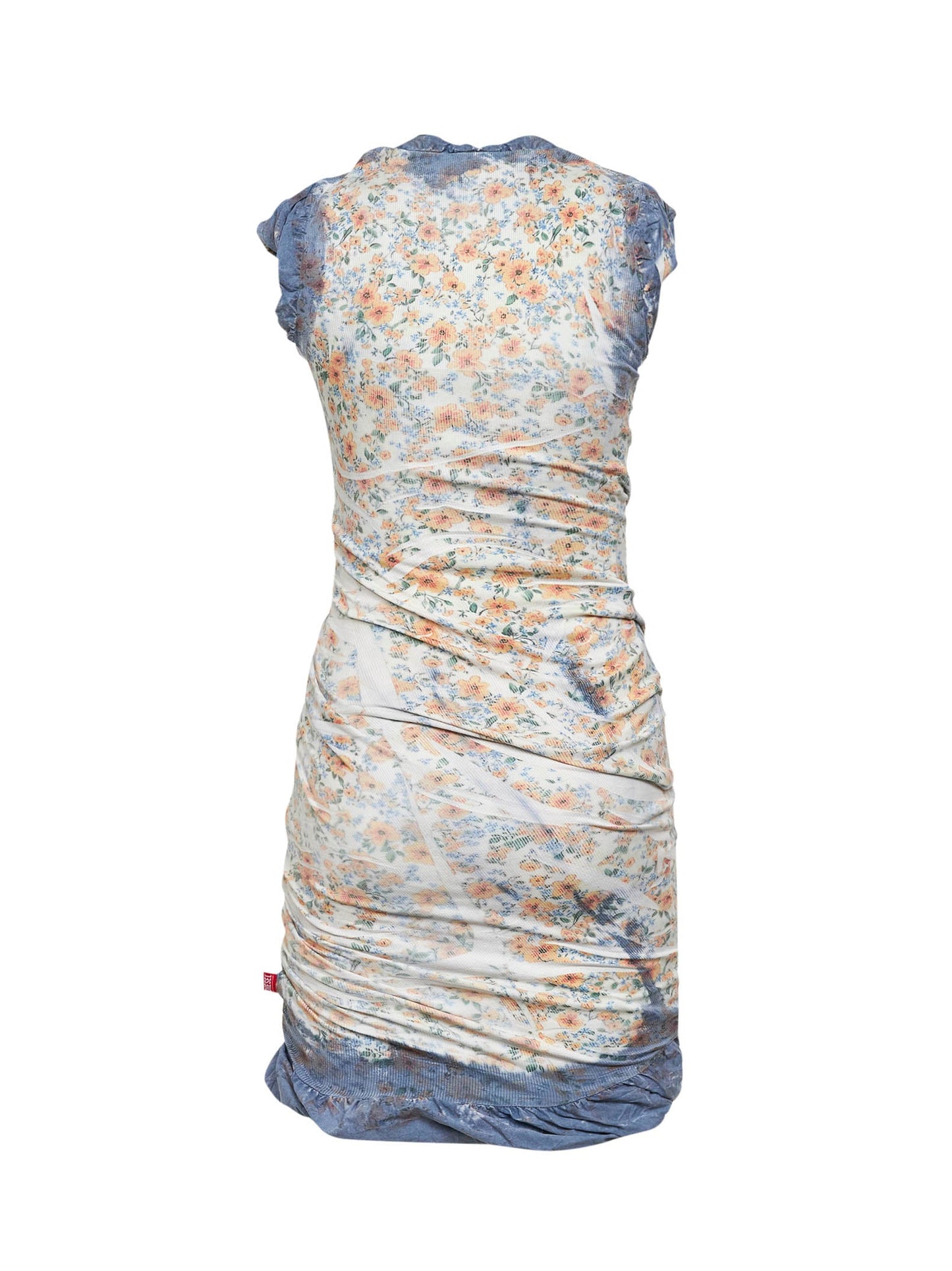 Diesel Women Multicolor D-Ayana Draped Mini Dress DIESEL