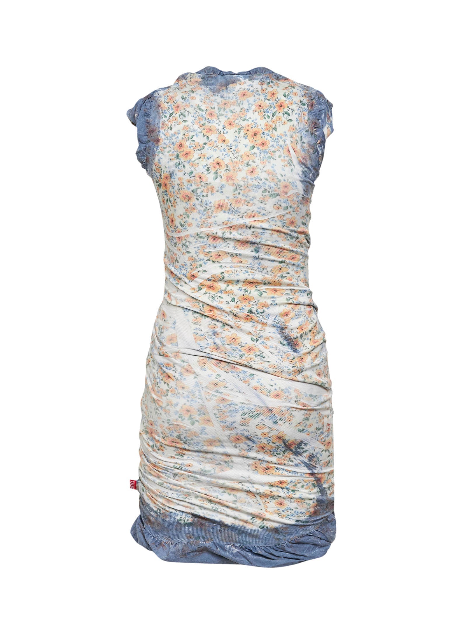 Diesel Women Multicolor D-Ayana Draped Mini Dress DIESEL