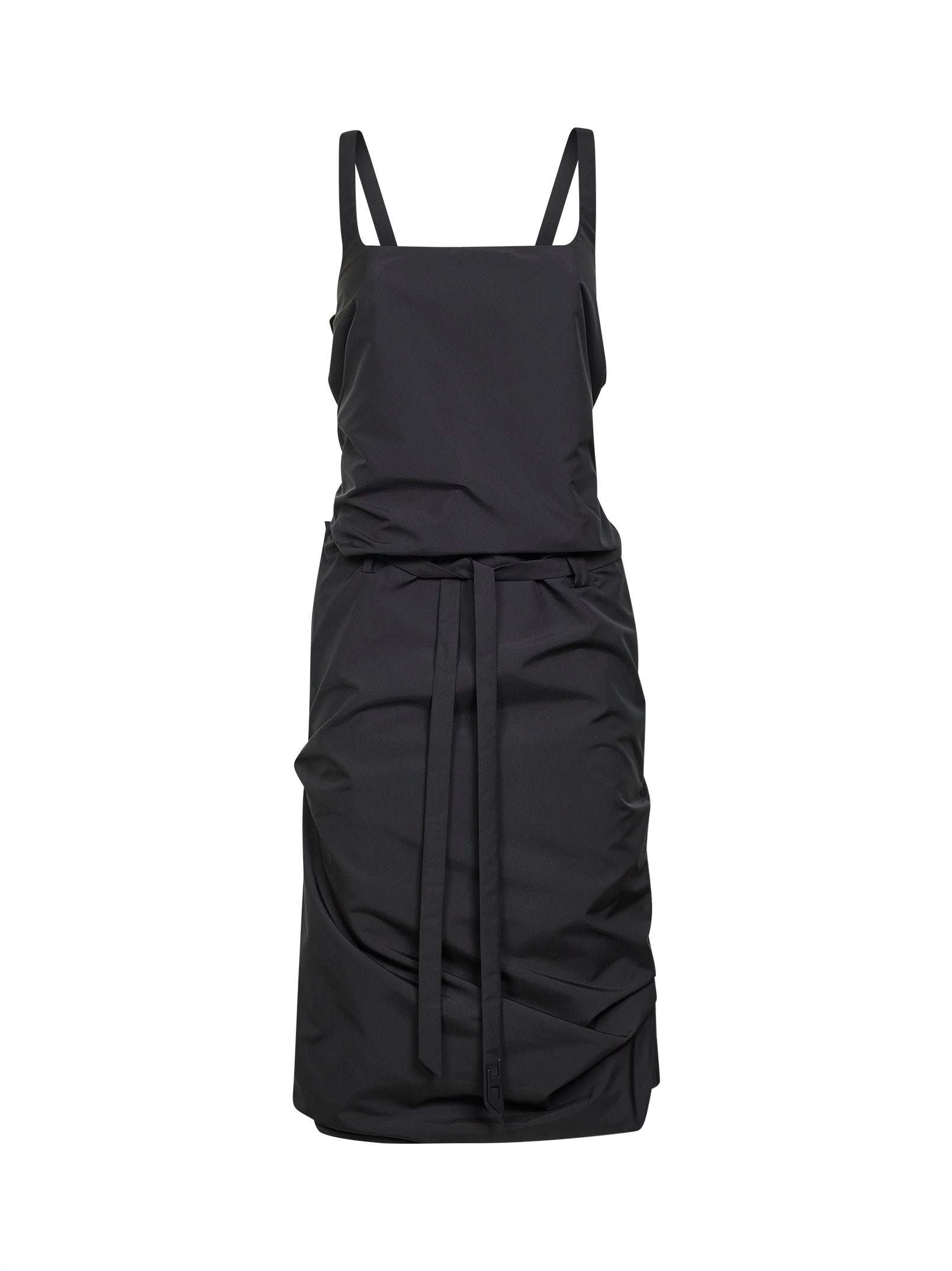 Diesel Women Black Taffeta D-Sanat Dress DIESEL