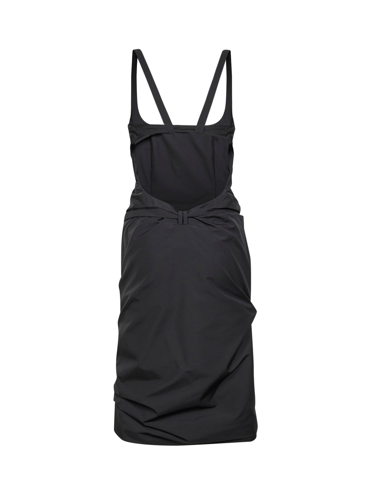 Diesel Women Black Taffeta D-Sanat Dress DIESEL