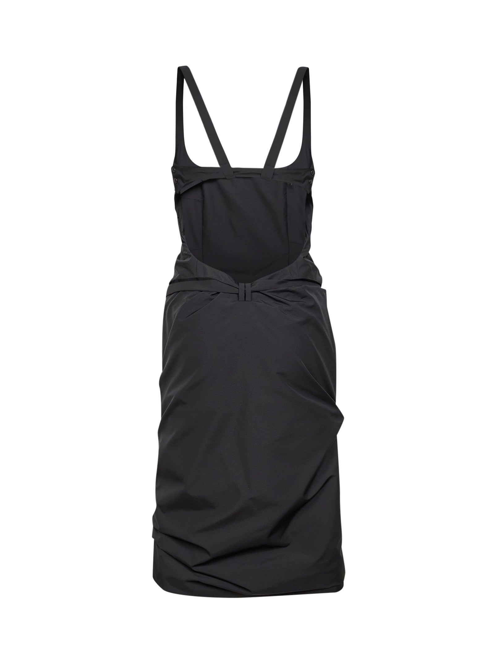 Diesel Women Black Taffeta D-Sanat Dress DIESEL