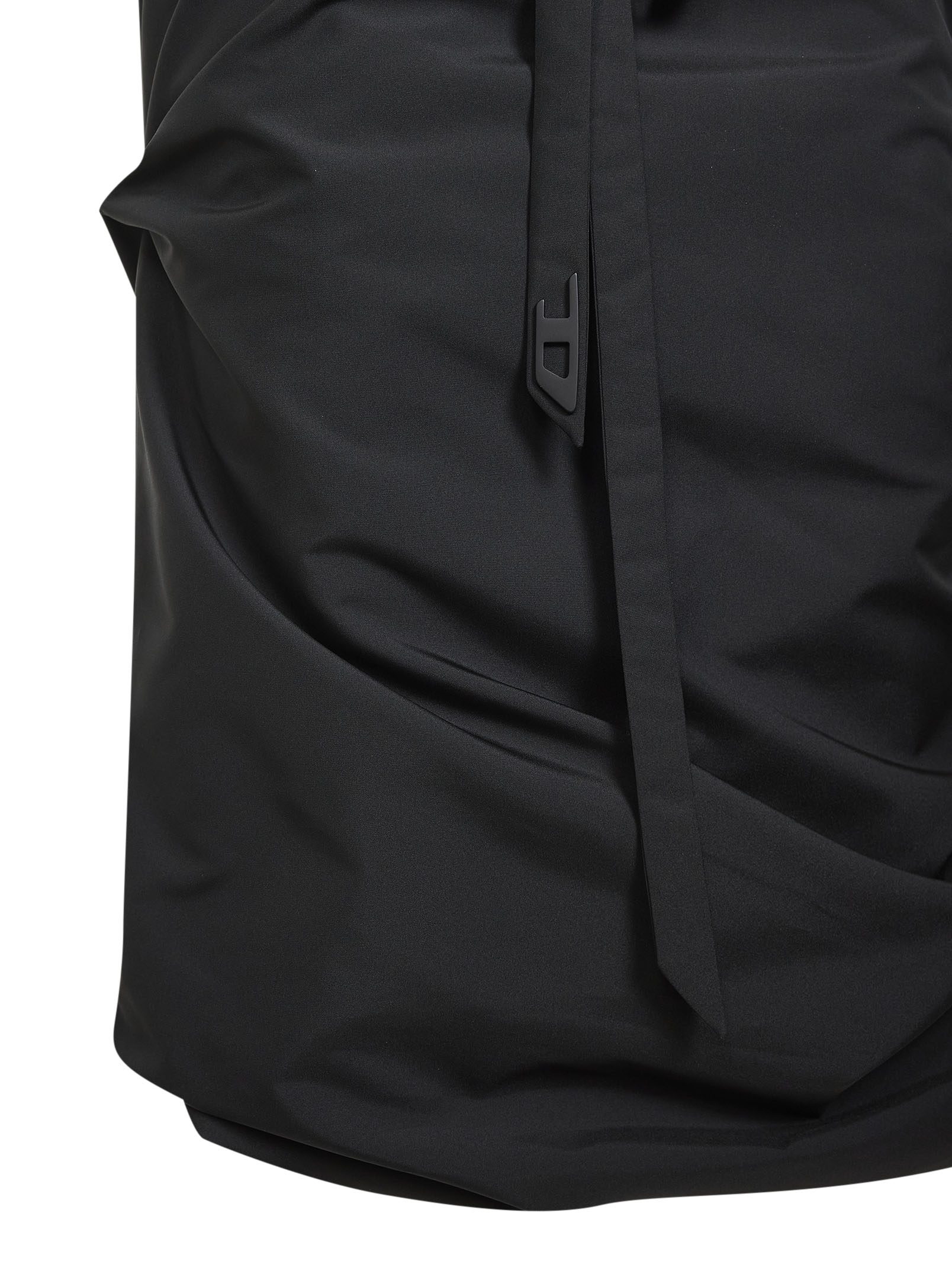 Diesel Women Black Taffeta D-Sanat Dress DIESEL