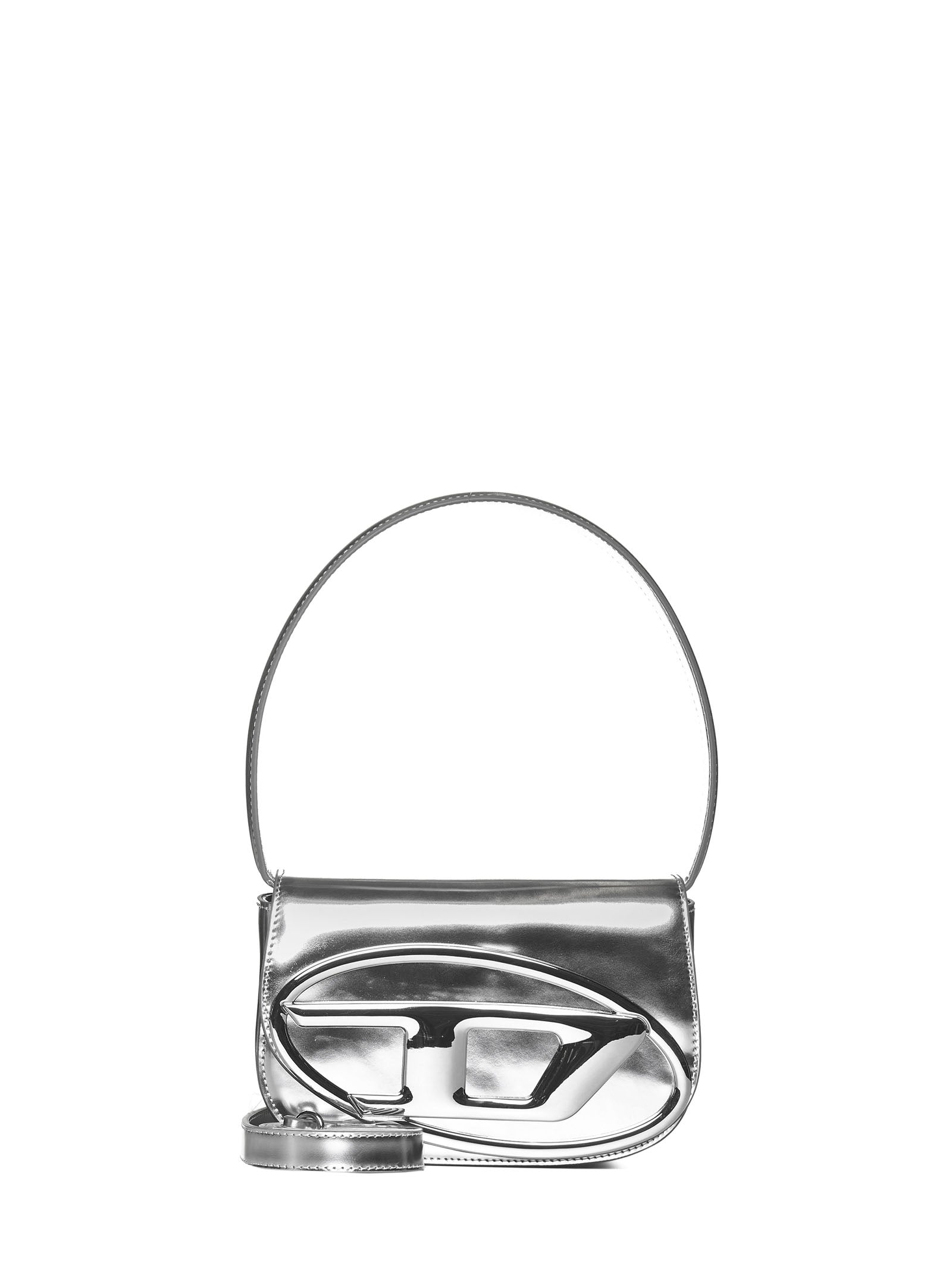 Diesel Women 1Dr – Iconic Mirrored Leather Shoulder Bag DIESEL