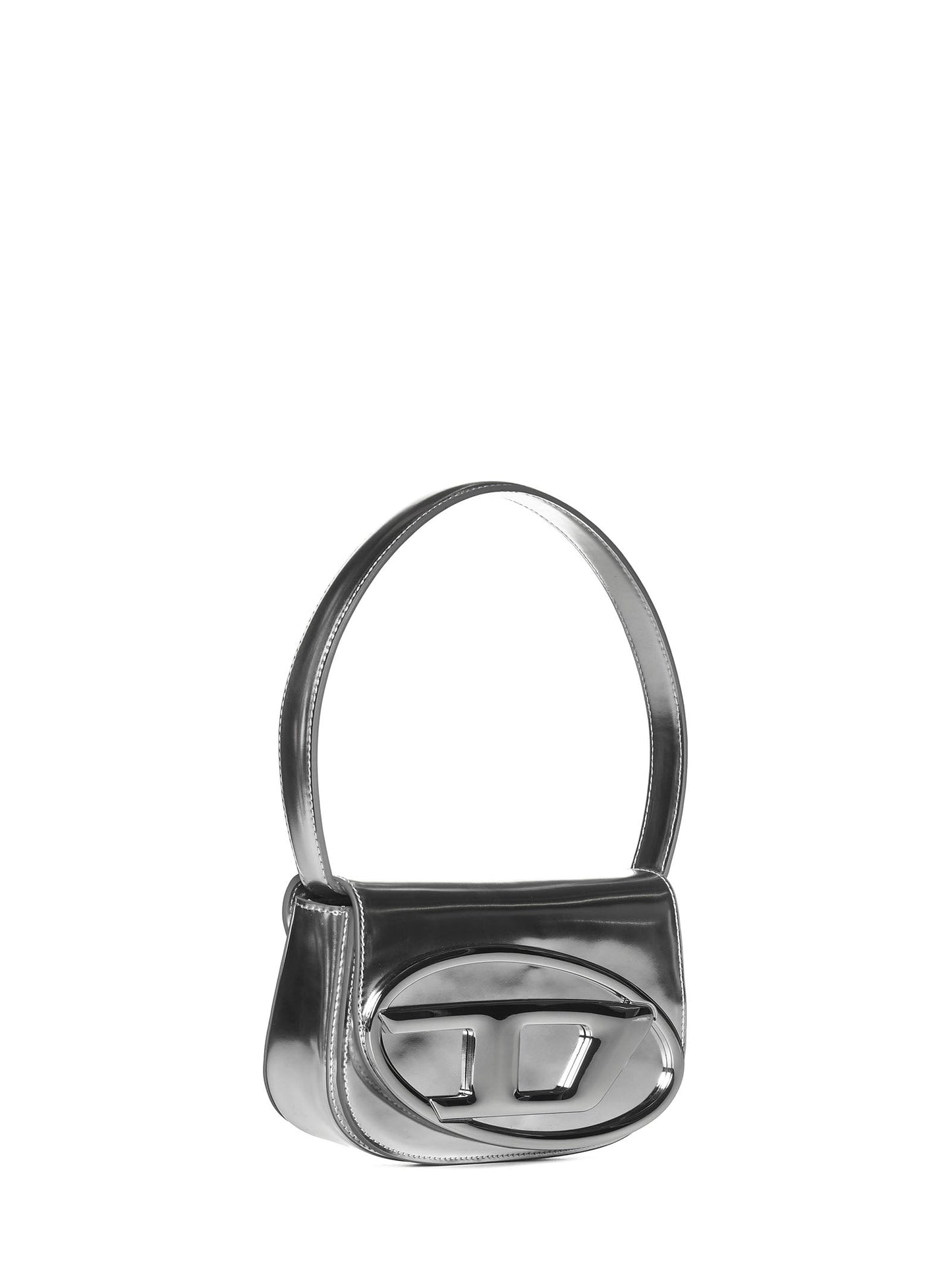 Diesel Women 1Dr – Iconic Mirrored Leather Shoulder Bag DIESEL