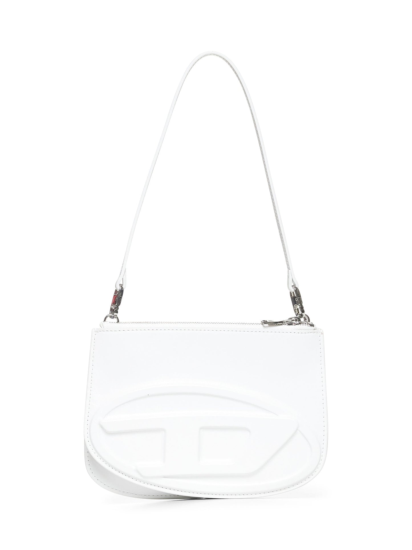 Diesel Women White 1Dr Twin Shoulder Bag DIESEL
