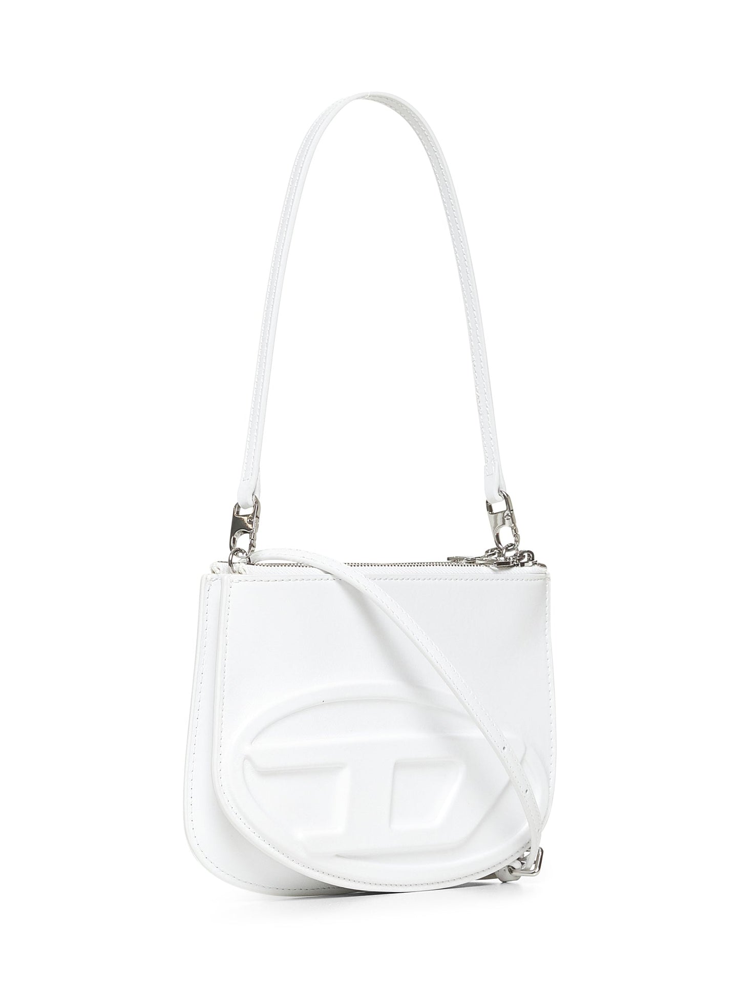 Diesel Women White 1Dr Twin Shoulder Bag DIESEL