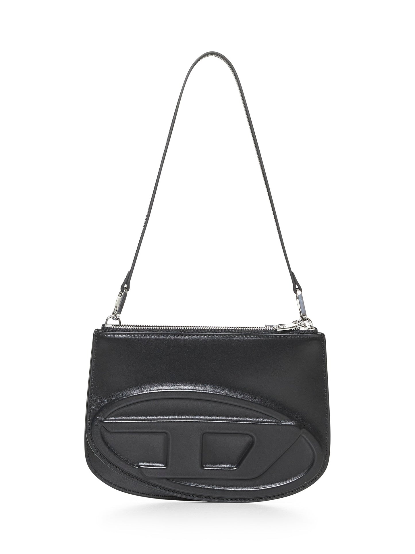 Diesel Women Black 1Dr Twin Shoulder Bag DIESEL
