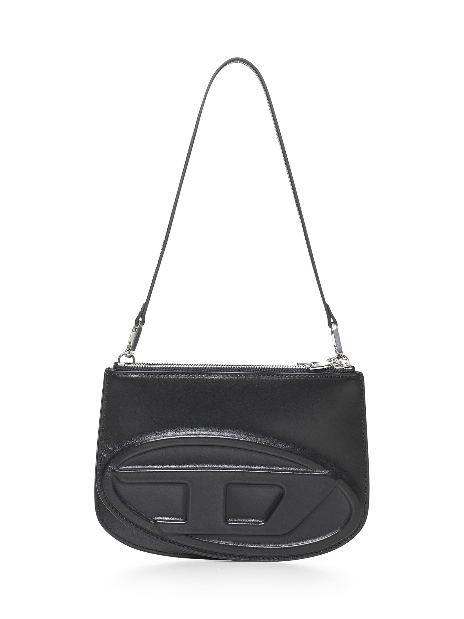 Diesel Women Black 1Dr Twin Shoulder Bag DIESEL