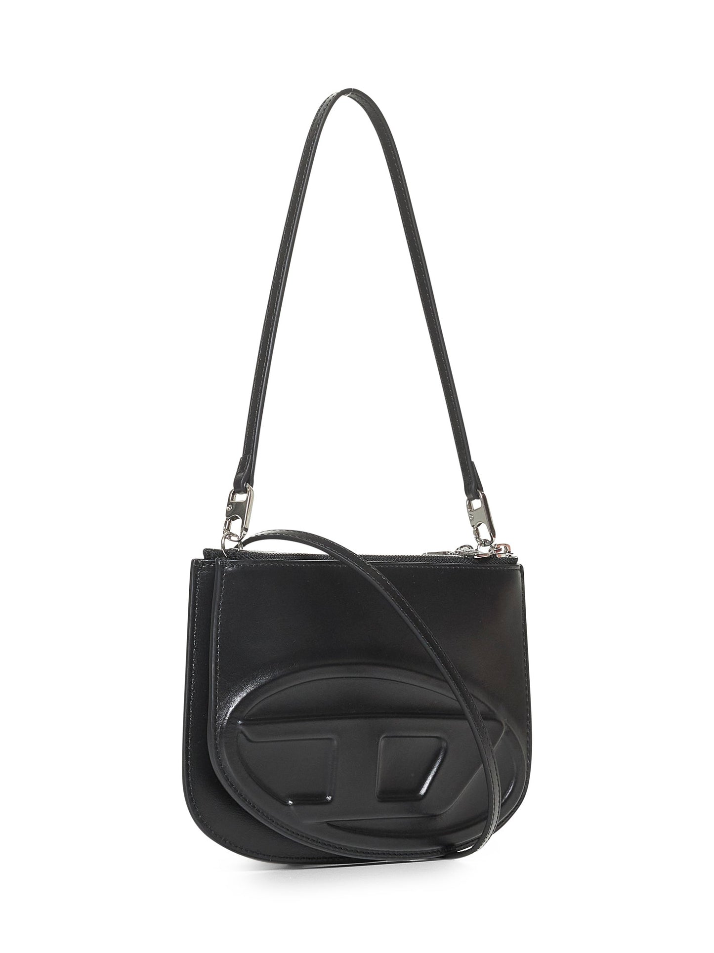 Diesel Women Black 1Dr Twin Shoulder Bag DIESEL