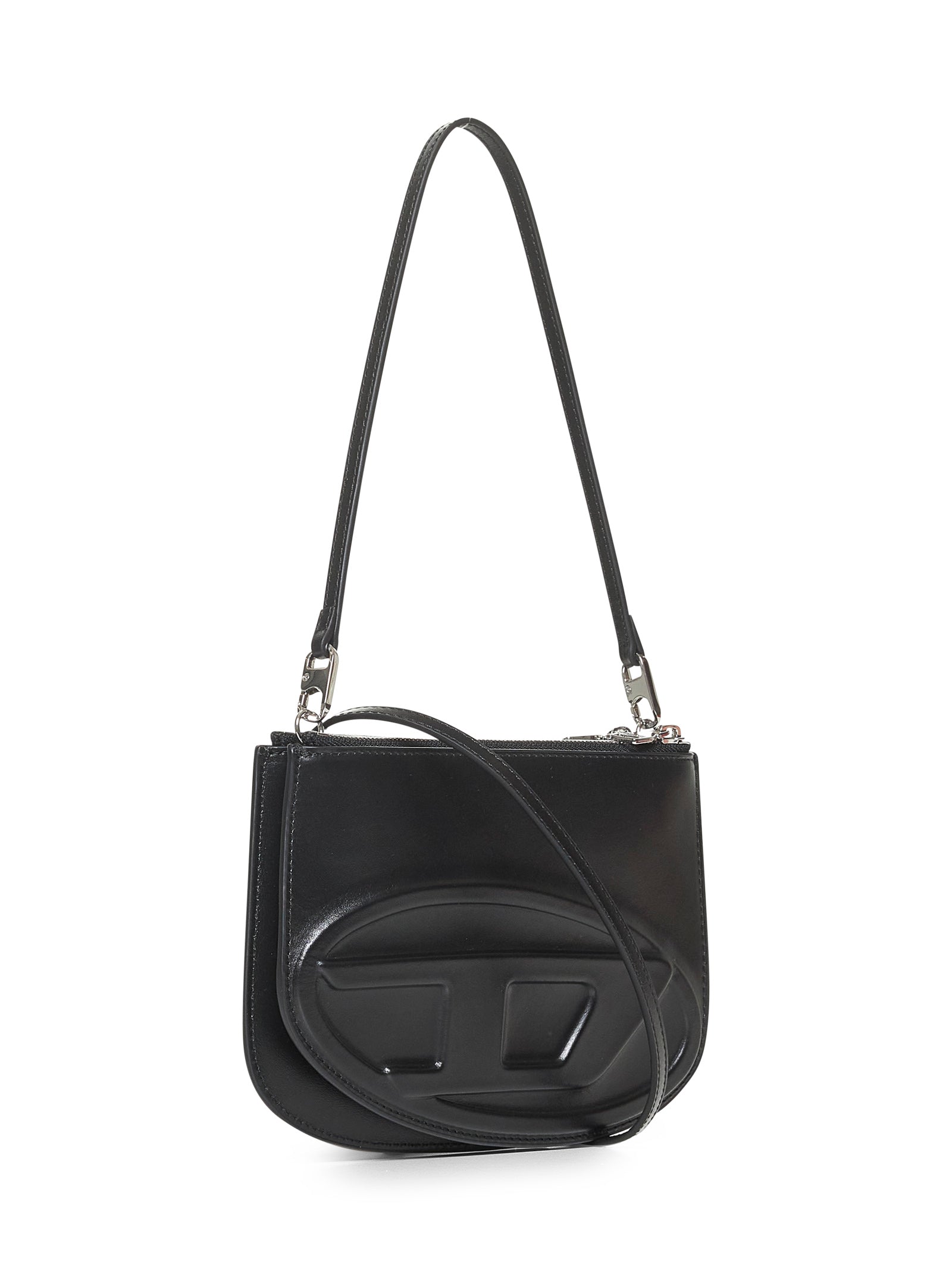 Diesel Women Black 1Dr Twin Shoulder Bag DIESEL