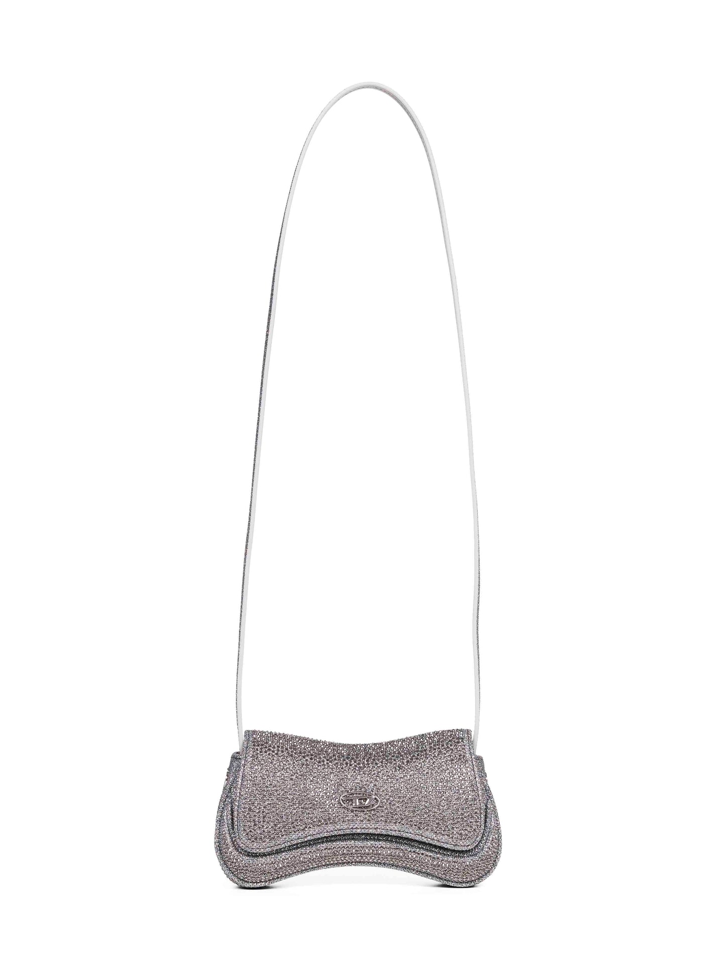 Diesel Women Silver Play Crossbody Xs Crossbody Bag DIESEL
