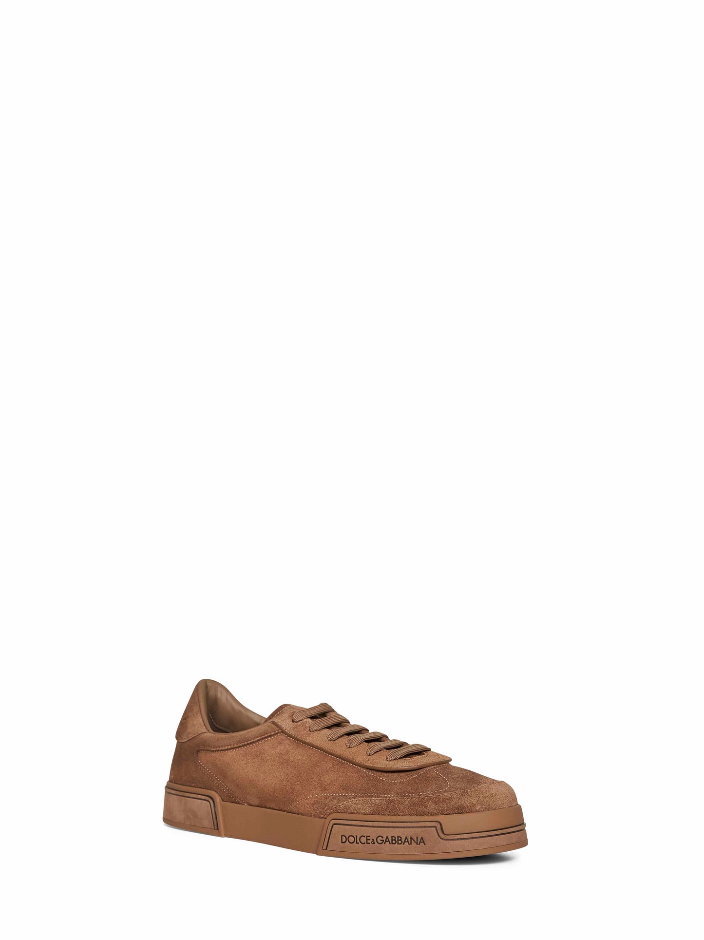 Dolce & Gabbana Men Hazelnut Suede Portofino Yatch Sneakers DOLCE & GABBANA