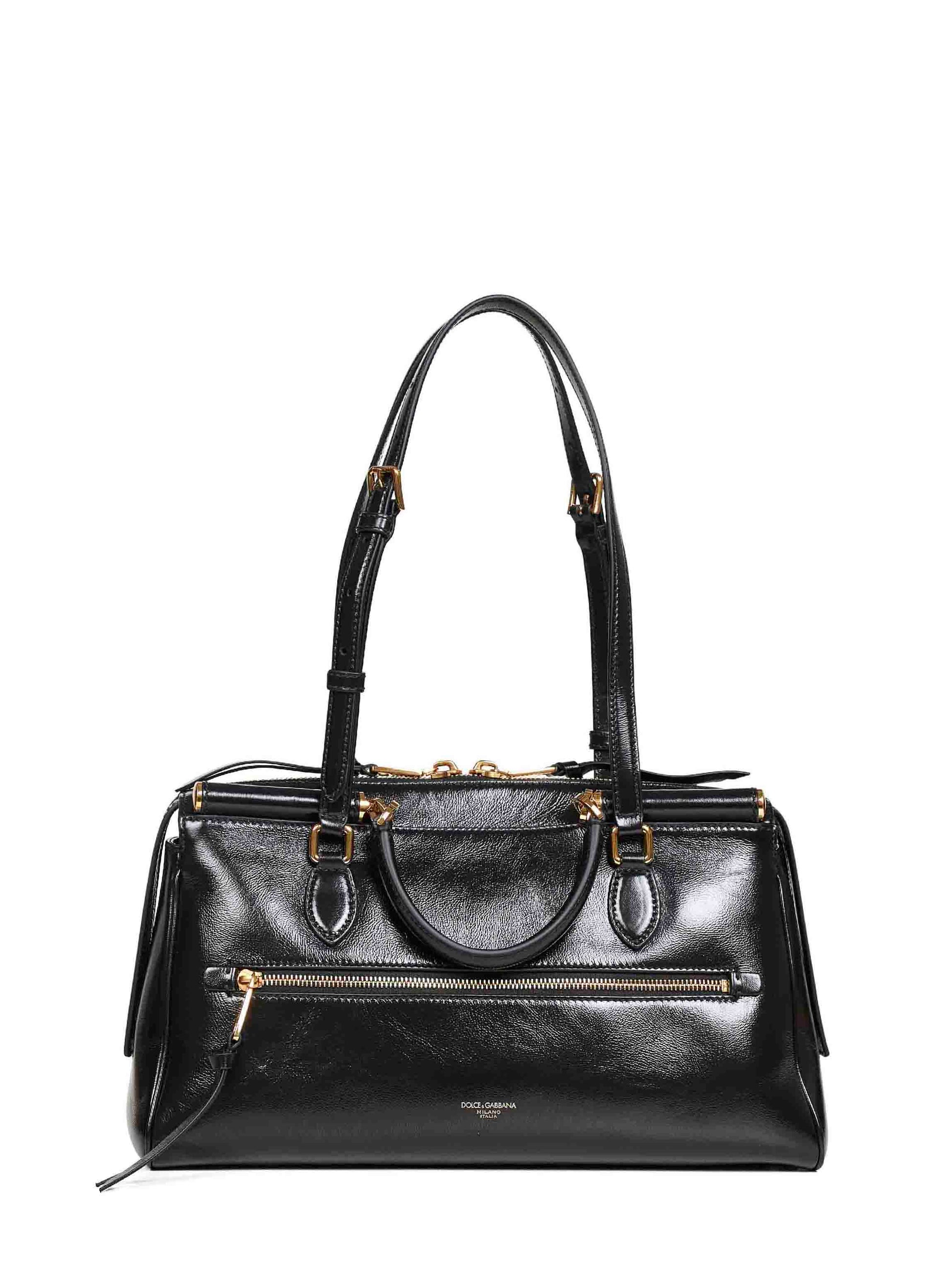 Dolce & Gabbana Women Black Vittoria Handbag DOLCE & GABBANA