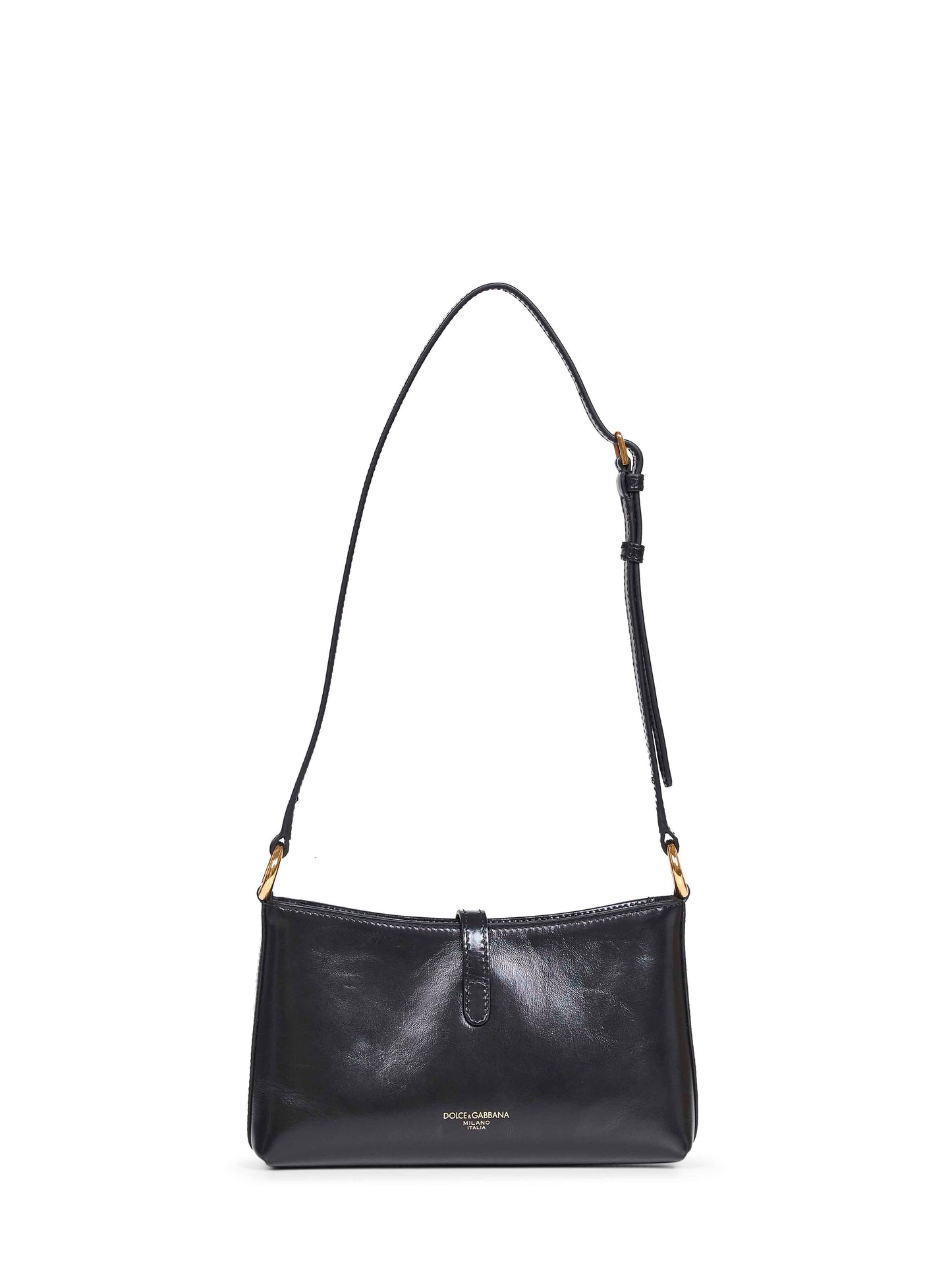 Dolce & Gabbana Women Black Lock Shoulder Bag DOLCE & GABBANA