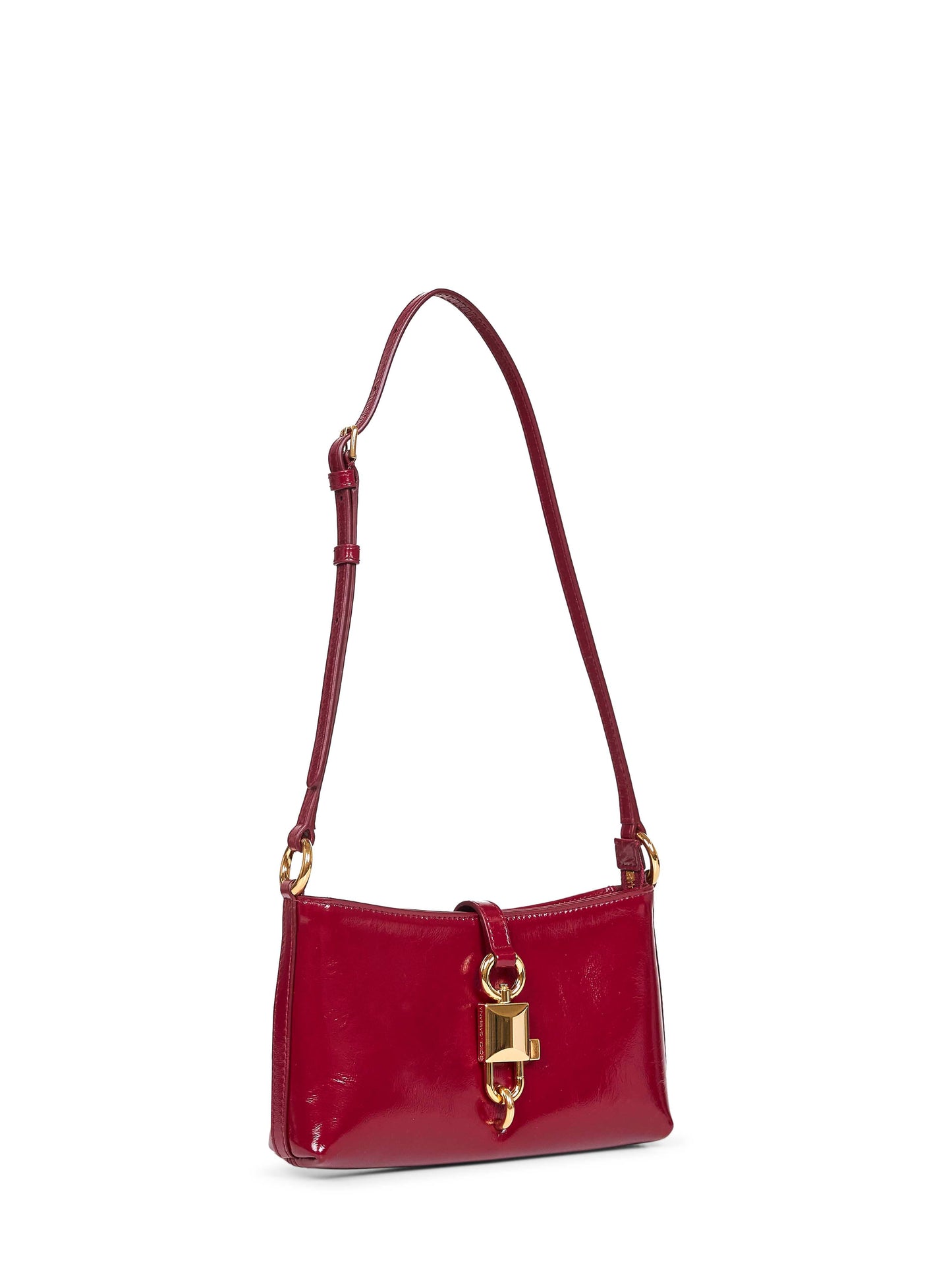 Dolce & Gabbana Women Red Lock Shoulder Bag DOLCE & GABBANA