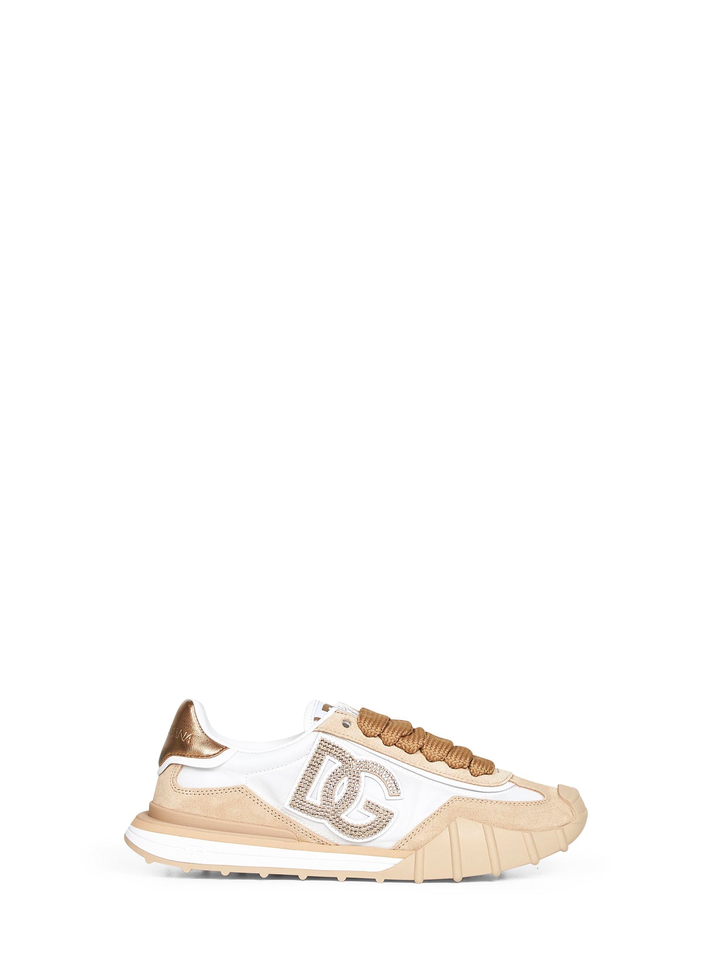 Dolce & Gabbana Women Mesh And Suede Dg Athletic Sneakers DOLCE & GABBANA