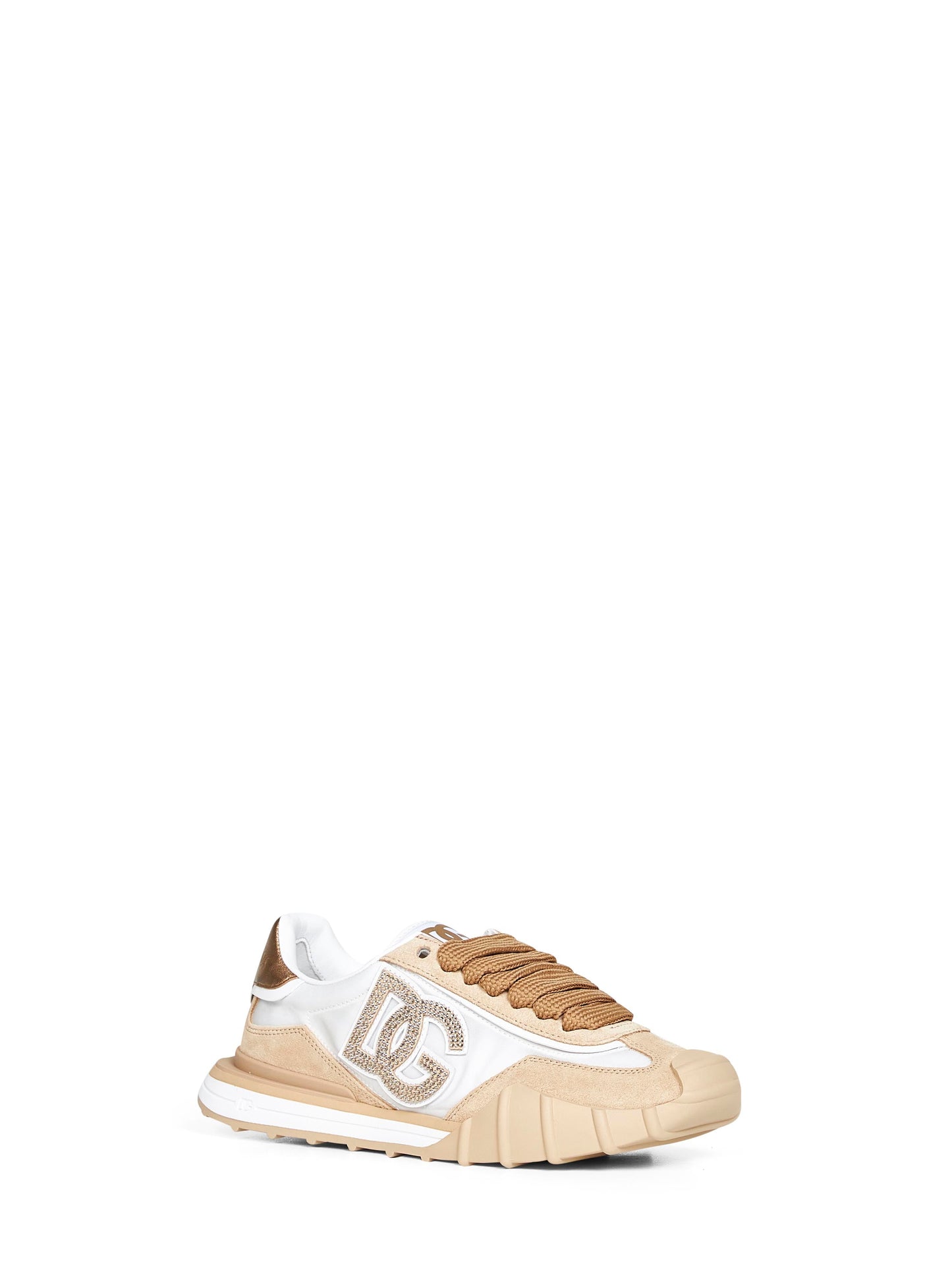 Dolce & Gabbana Women Mesh And Suede Dg Athletic Sneakers DOLCE & GABBANA