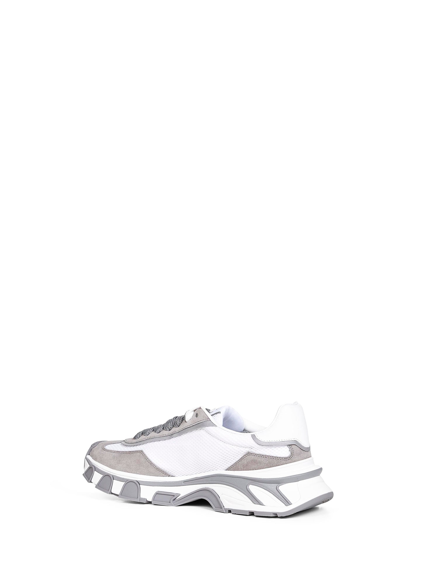 Dolce & Gabbana Men White And Grey Dg Country Road Sneakers DOLCE & GABBANA